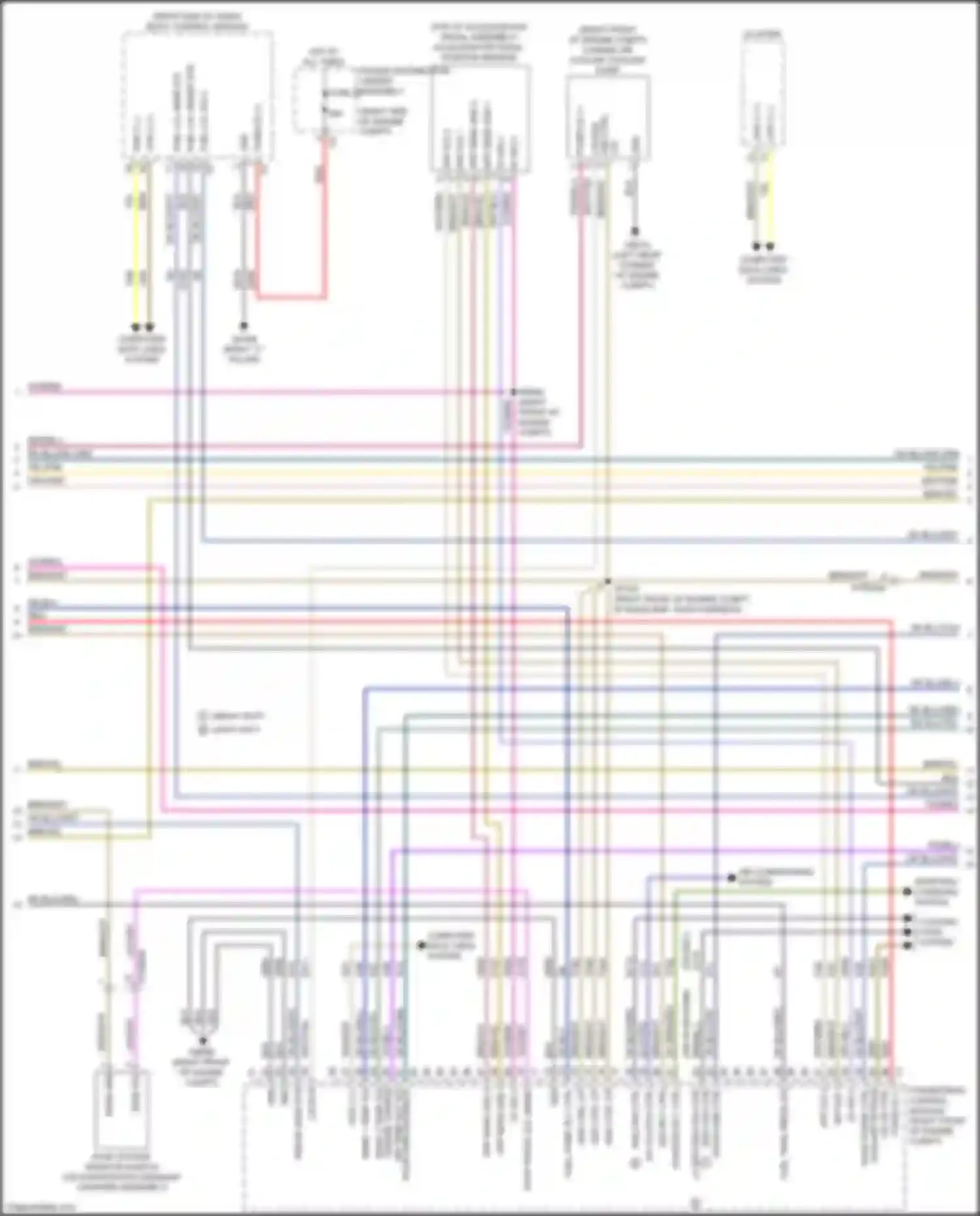 Cherokee Jeep V facelift (2018-2024): Wiring diagram engine performance 6.2l supercharged (2 of 7)