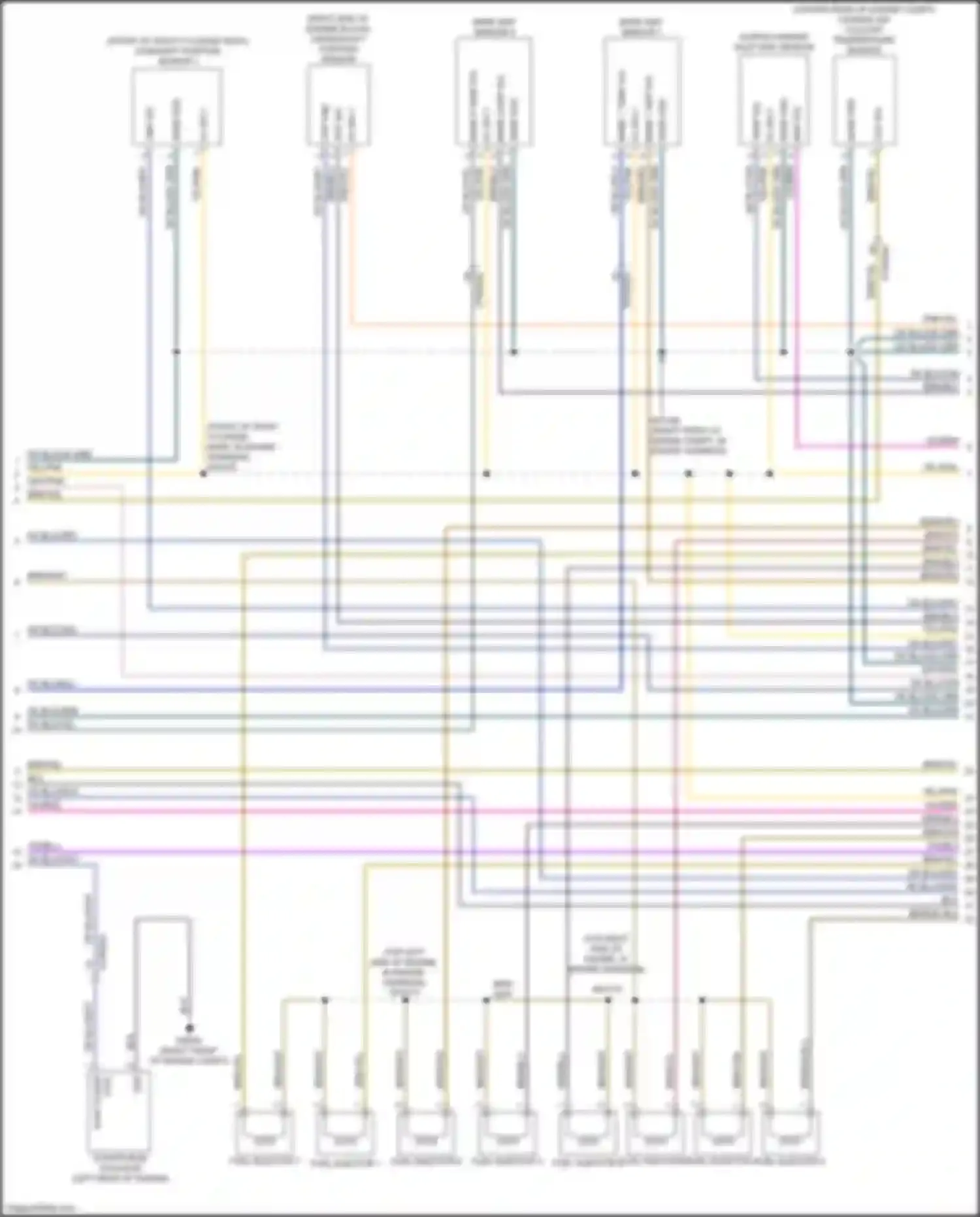 Cherokee Jeep V facelift (2018-2024): Wiring diagram engine performance 6.2l supercharged (3 of 7)