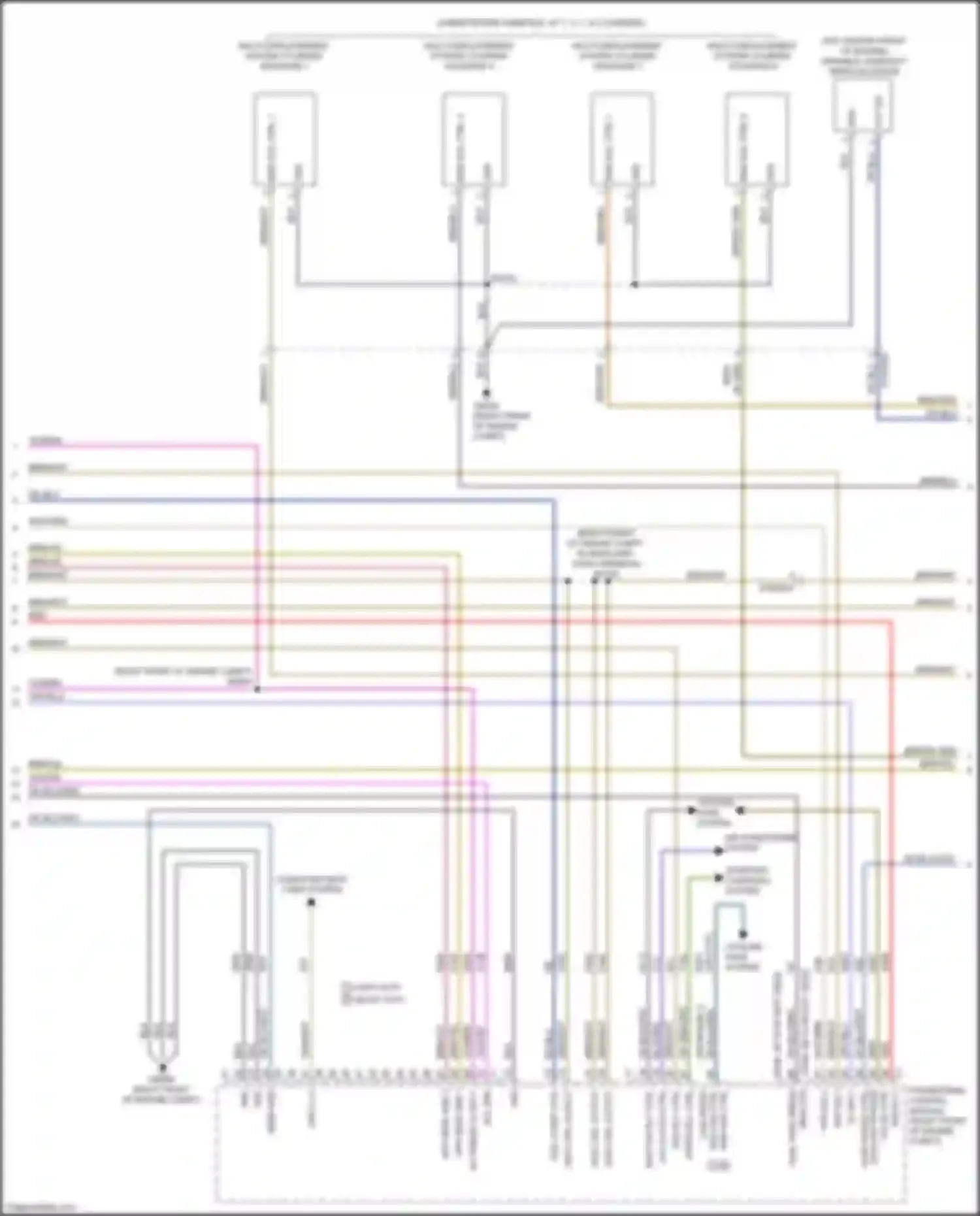 Cherokee Jeep V facelift (2018-2024): Wiring diagram engine performance 6.4l (3 of 6)