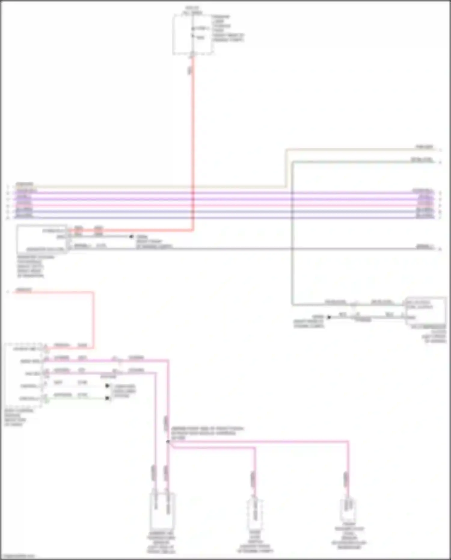 Wiring diagram a/c compressor clutch for Jeep Cherokee V facelift (2018-2024) (1 of 2)