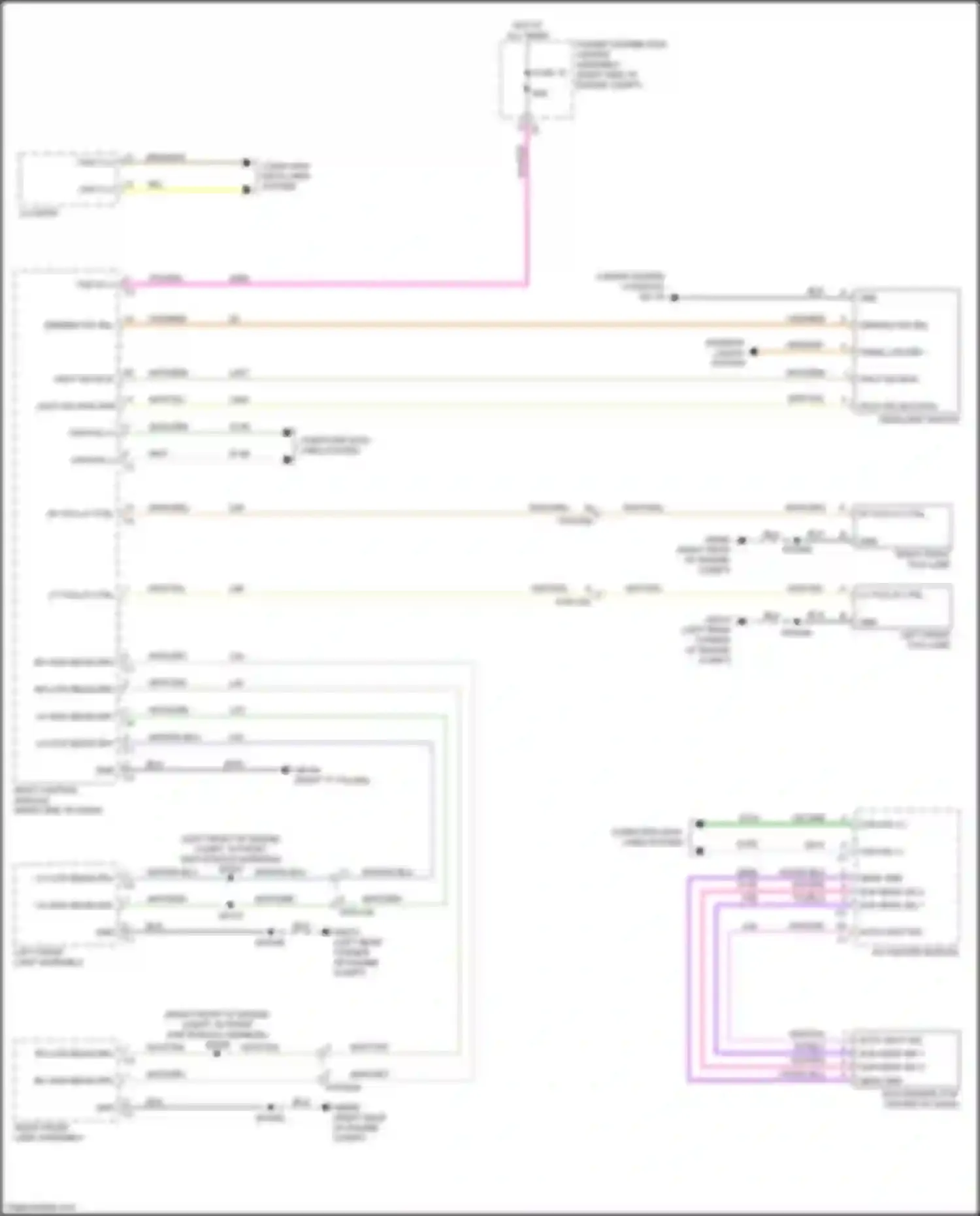 Wiring diagram a/c heater module for Jeep Cherokee V facelift (2018-2024) (7 of 9)