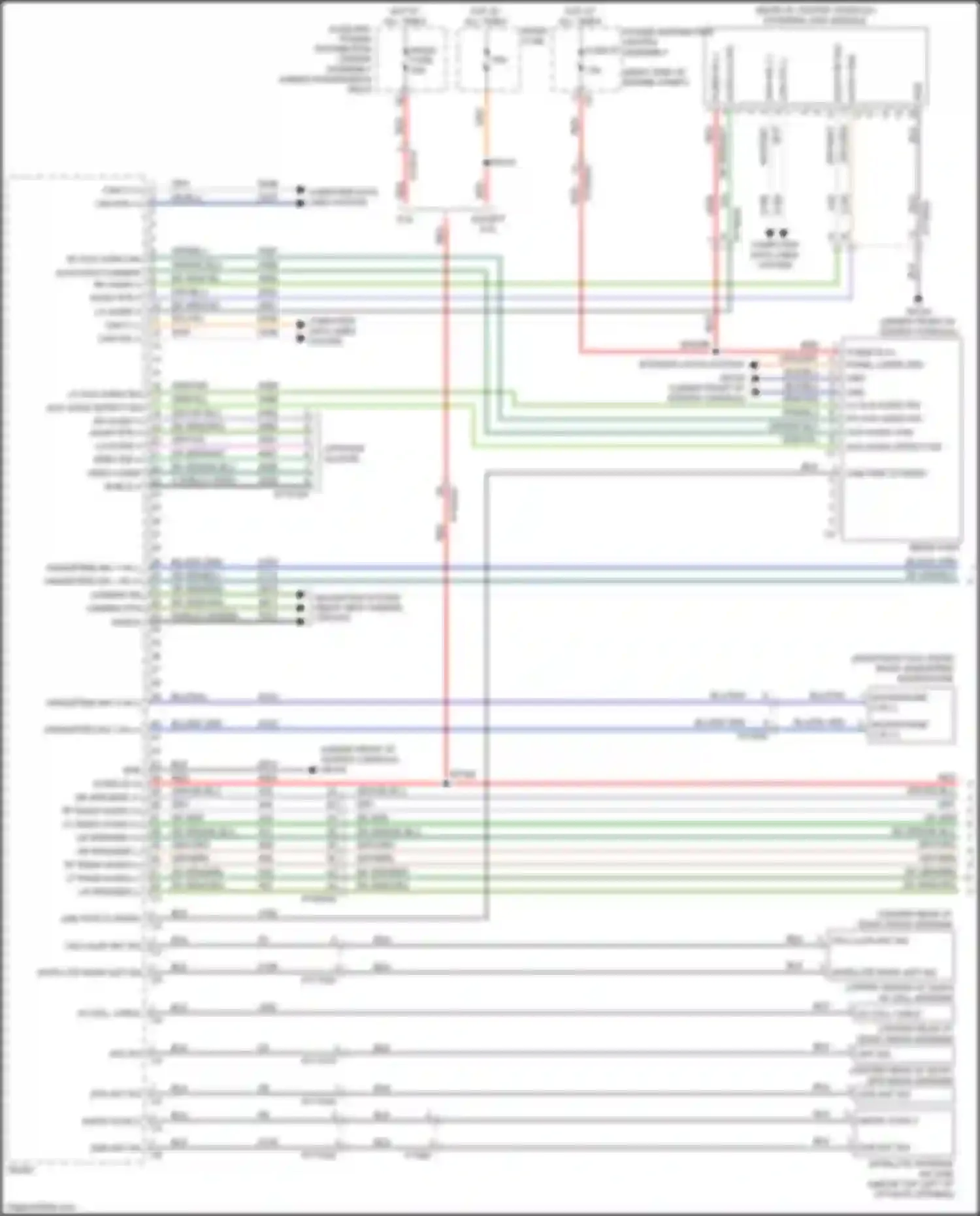 Wiring diagram computer data lines system for Jeep Cherokee V facelift (2018-2024) (72 of 90)