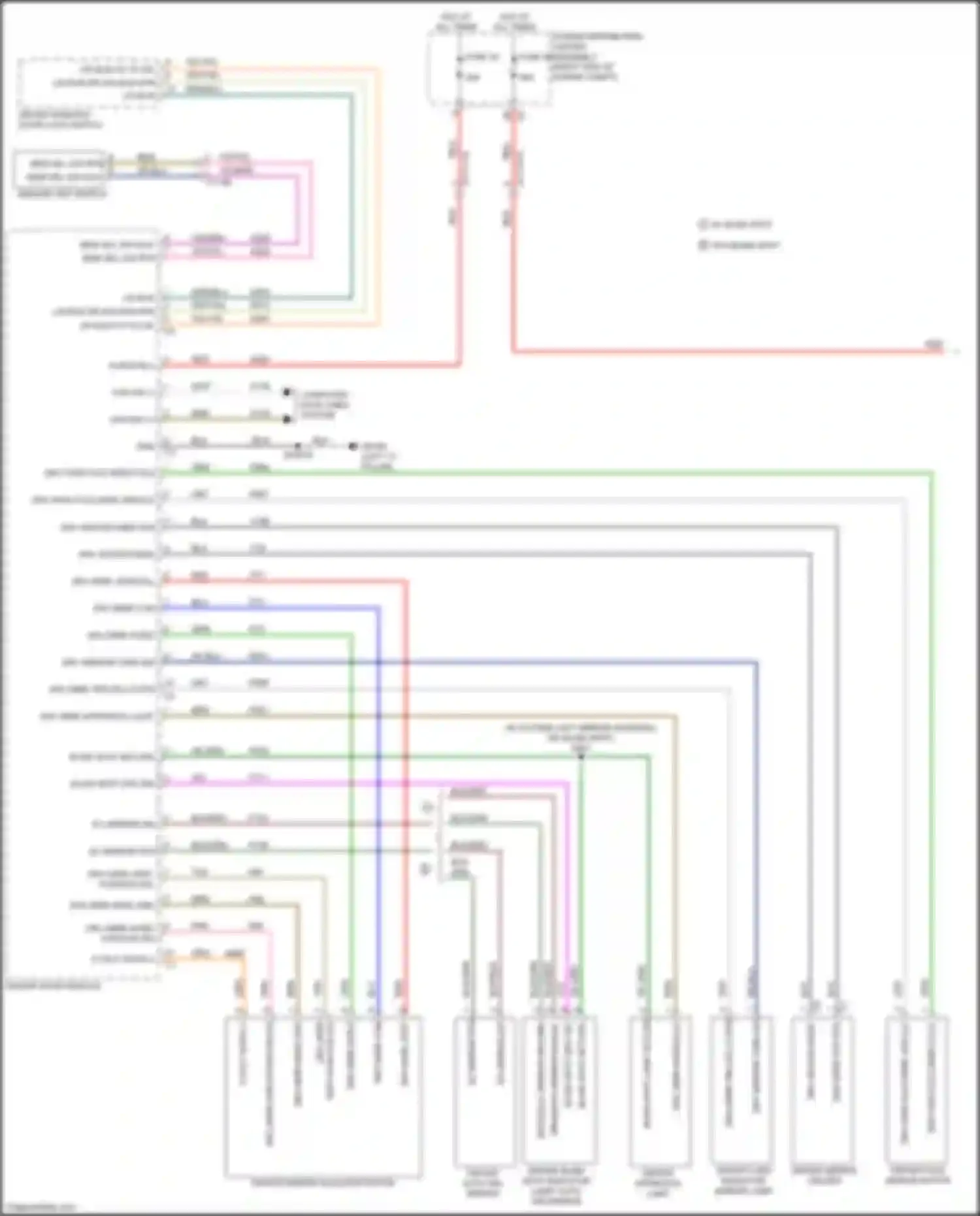 Wiring diagram ec mirror rtn for Jeep Cherokee V facelift (2018-2024) (1 of 1)