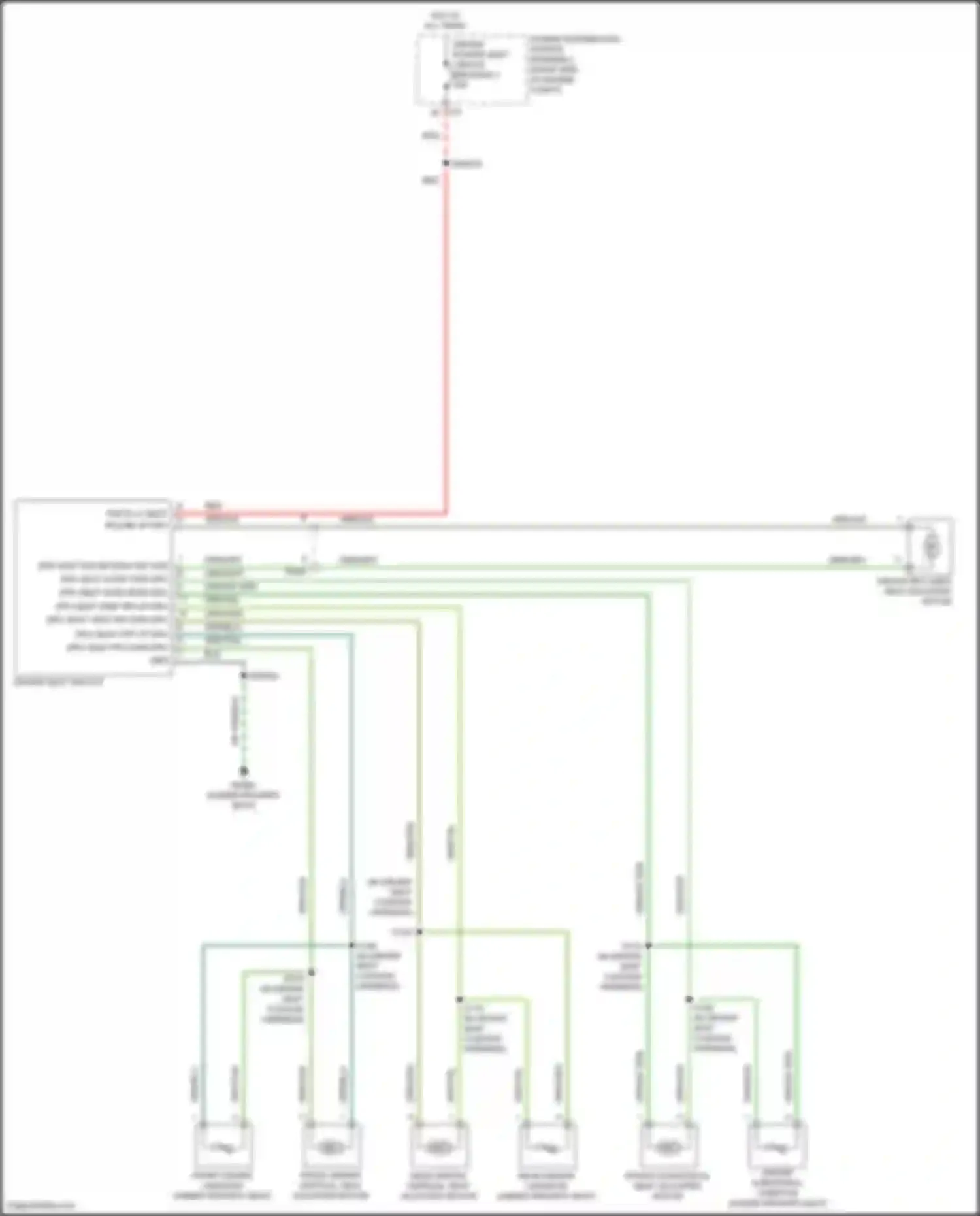 Wiring diagram grn/tan for Jeep Cherokee V facelift (2018-2024) (11 of 15)