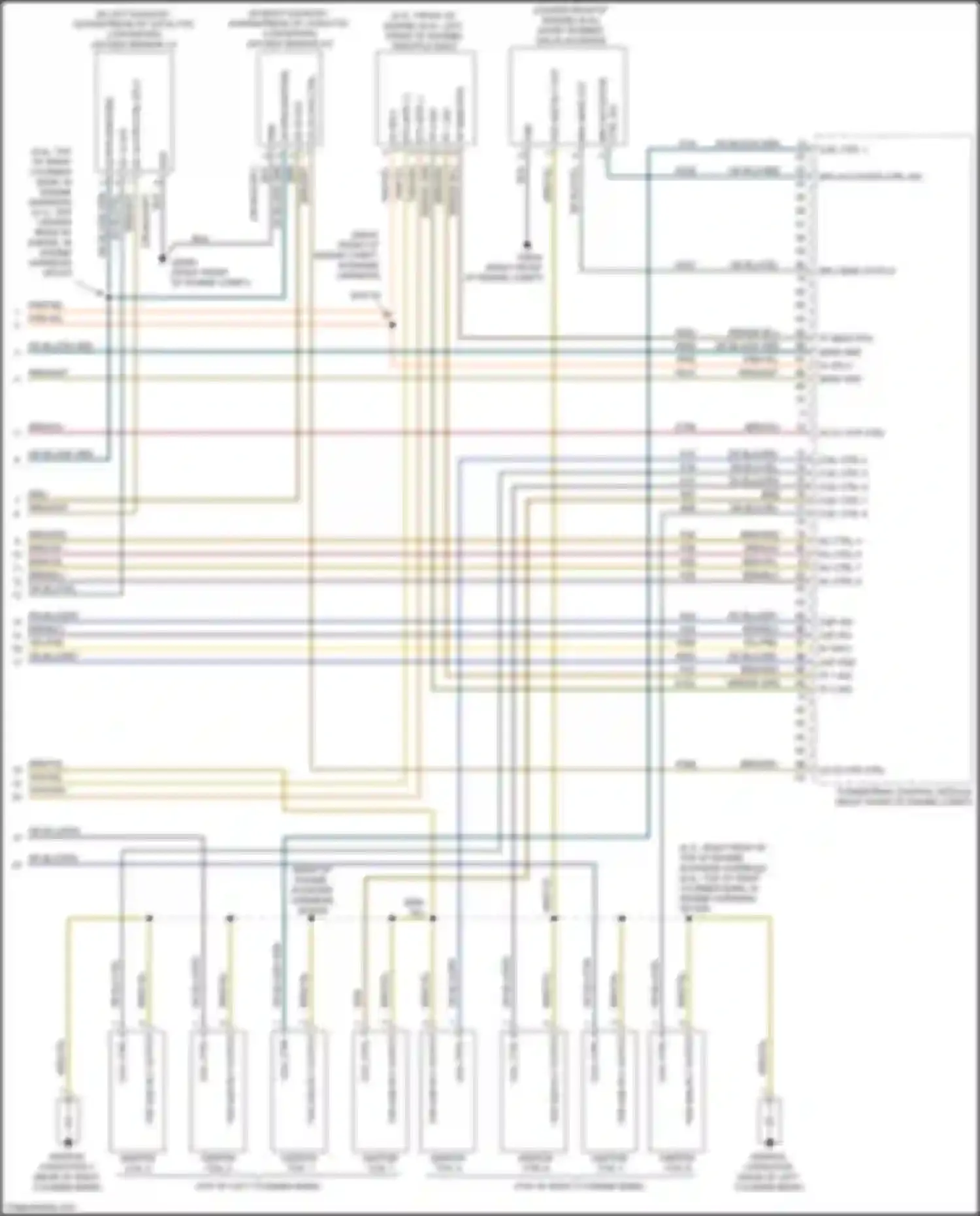 Wiring diagram inj ctrl 7 for Jeep Cherokee V facelift (2018-2024) (1 of 3)