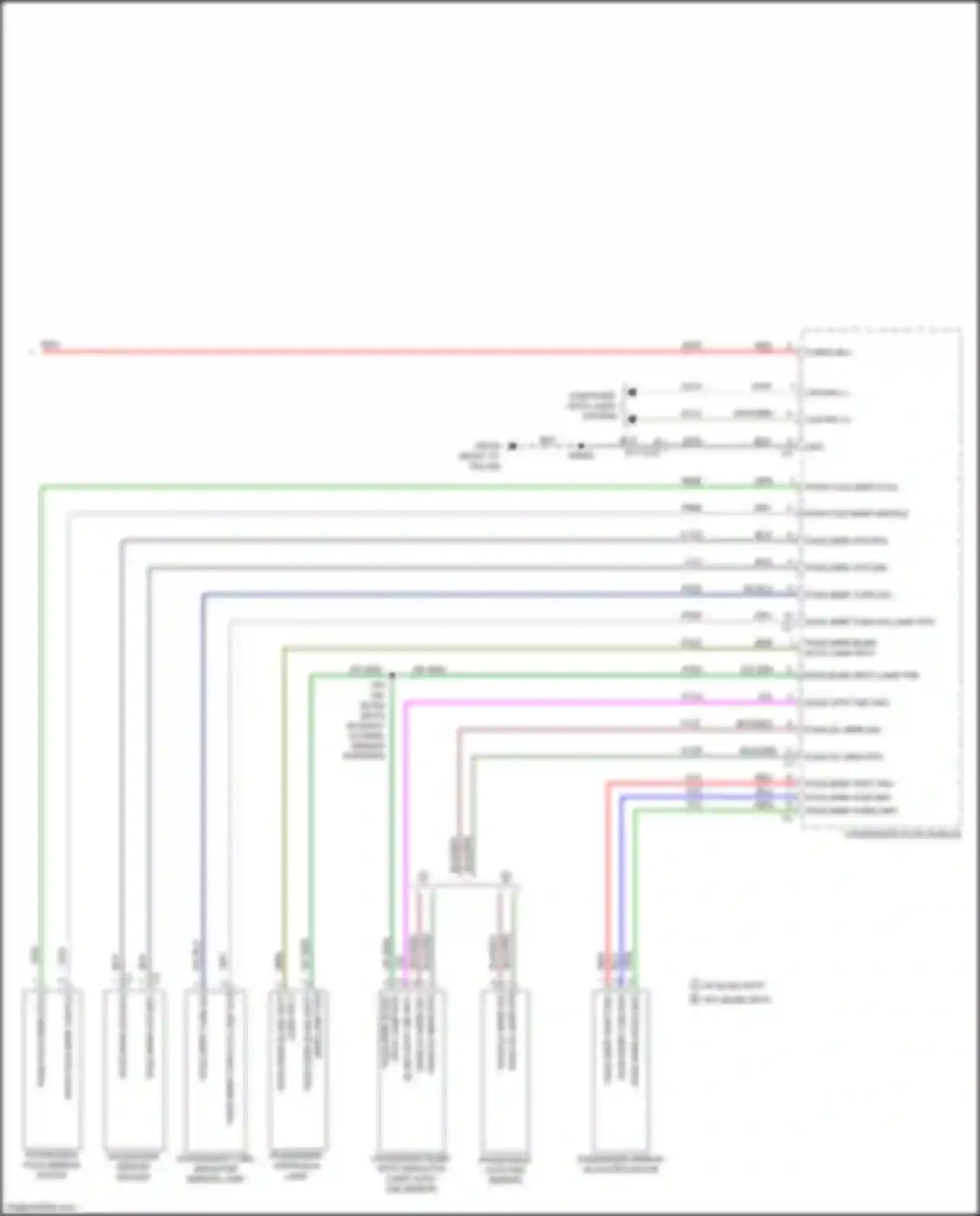 Wiring diagram mirr lamp rtn for Jeep Cherokee V facelift (2018-2024) (1 of 1)