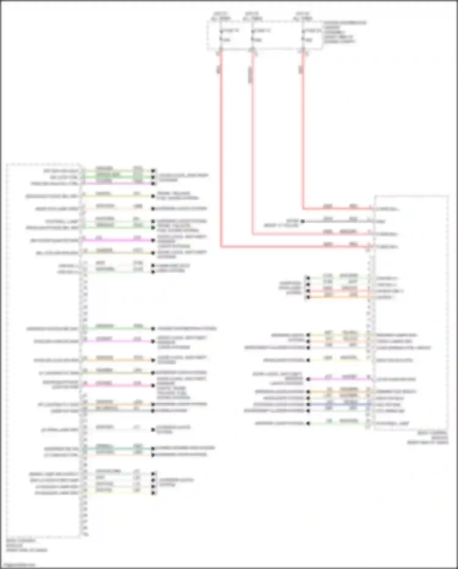 Wiring diagram red for Jeep Cherokee V facelift (2018-2024) (51 of 79)