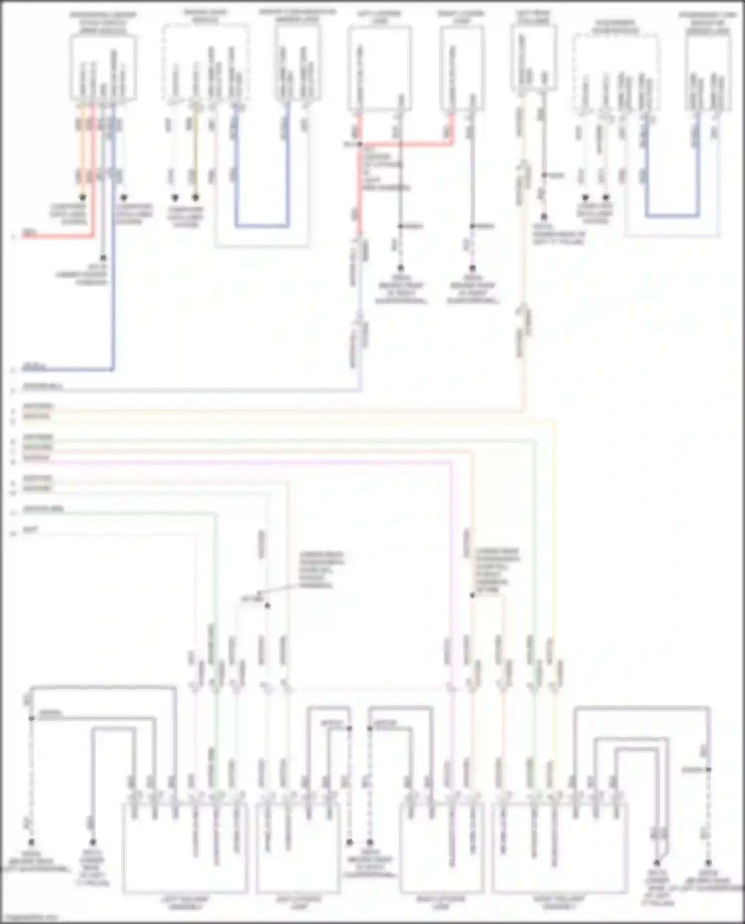 Wiring diagram rh backup lp drv for Jeep Cherokee V facelift (2018-2024) (3 of 5)
