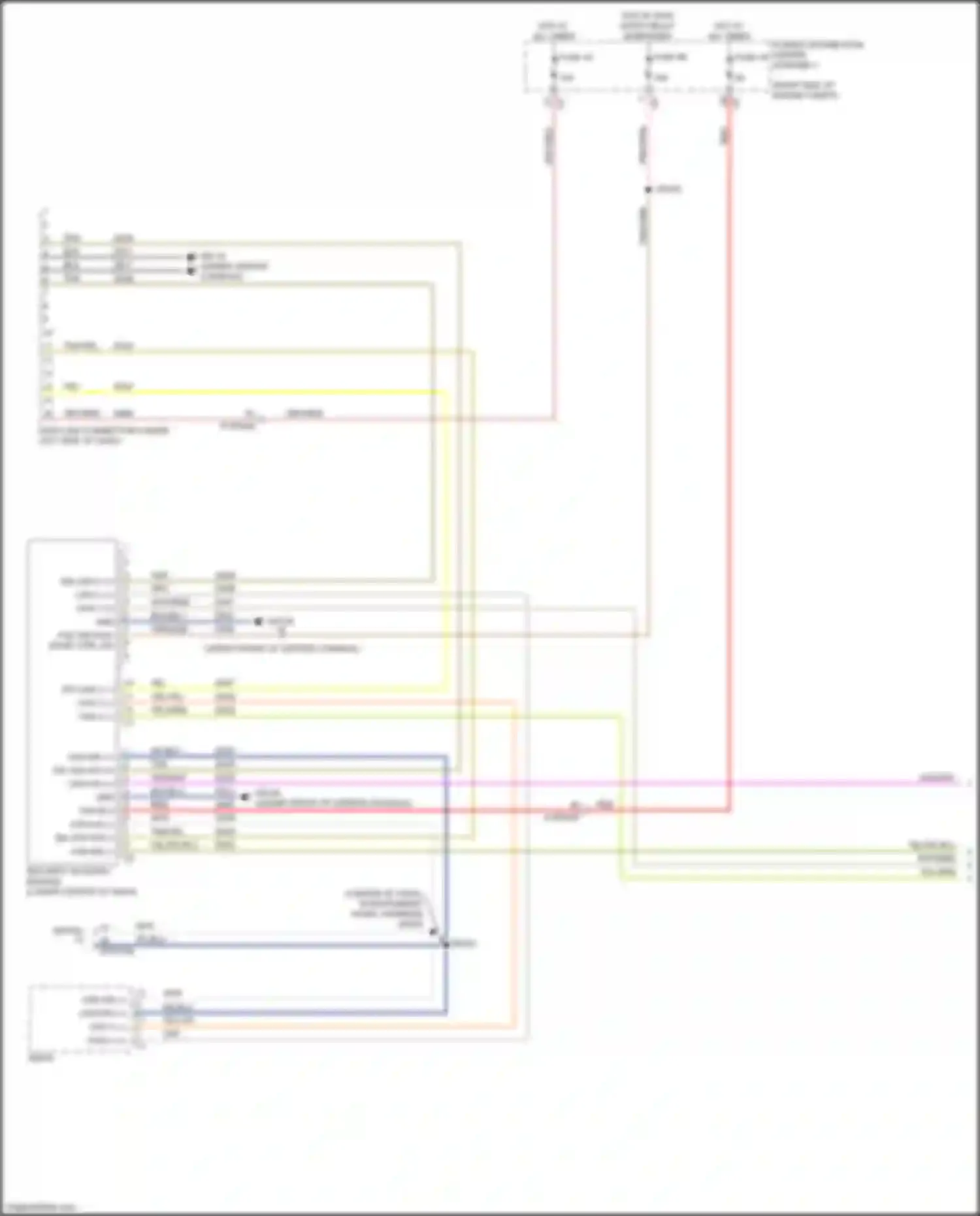 Wiring diagram yel for Jeep Cherokee V facelift (2018-2024) (2 of 64)
