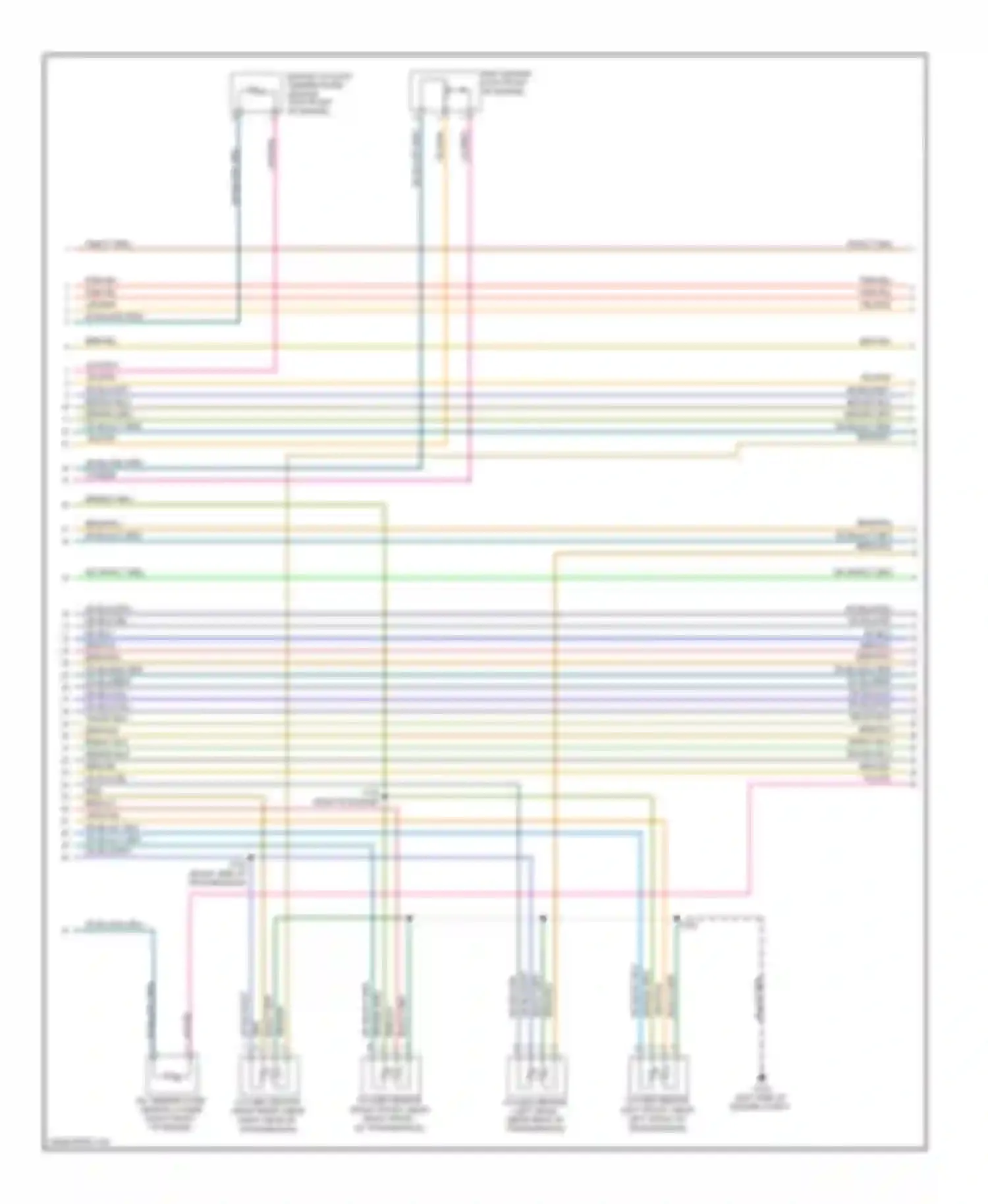 Commander Jeep I (2005-2010): Wiring diagram engine performance 3.7l (2 of 5)