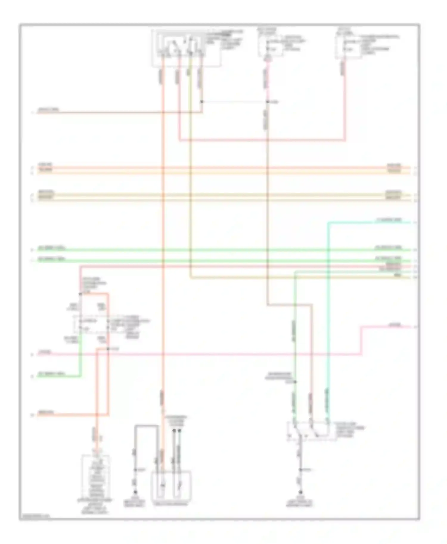 Commander Jeep I (2005-2010): Wiring diagram engine performance 3.7l (4 of 5)