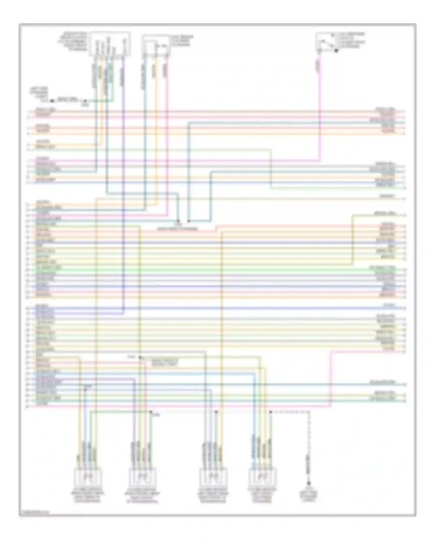 Commander Jeep I (2005-2010): Wiring diagram engine performance 5.7l (2 of 6)