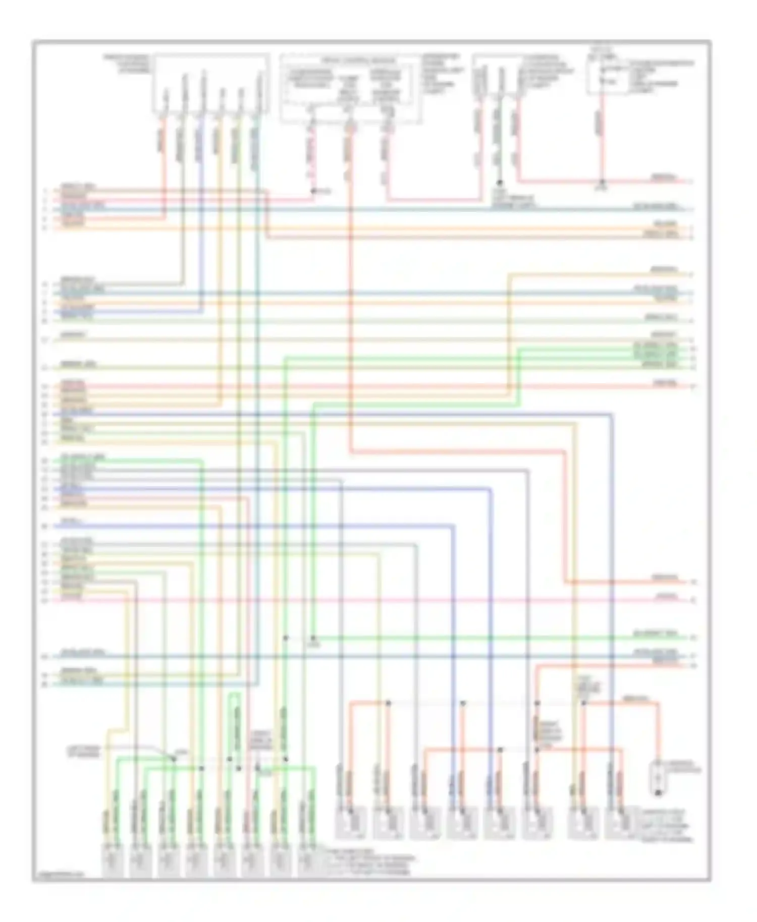 Commander Jeep I (2005-2010): Wiring diagram engine performance 5.7l (3 of 6)