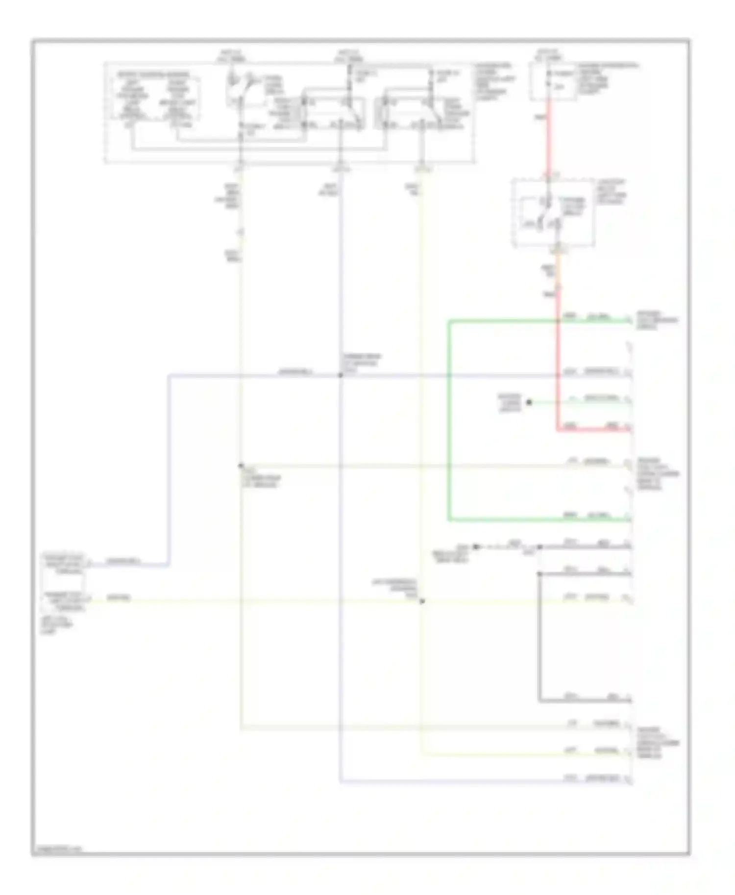 Commander Jeep I (2005-2010): Trailer tow circuit