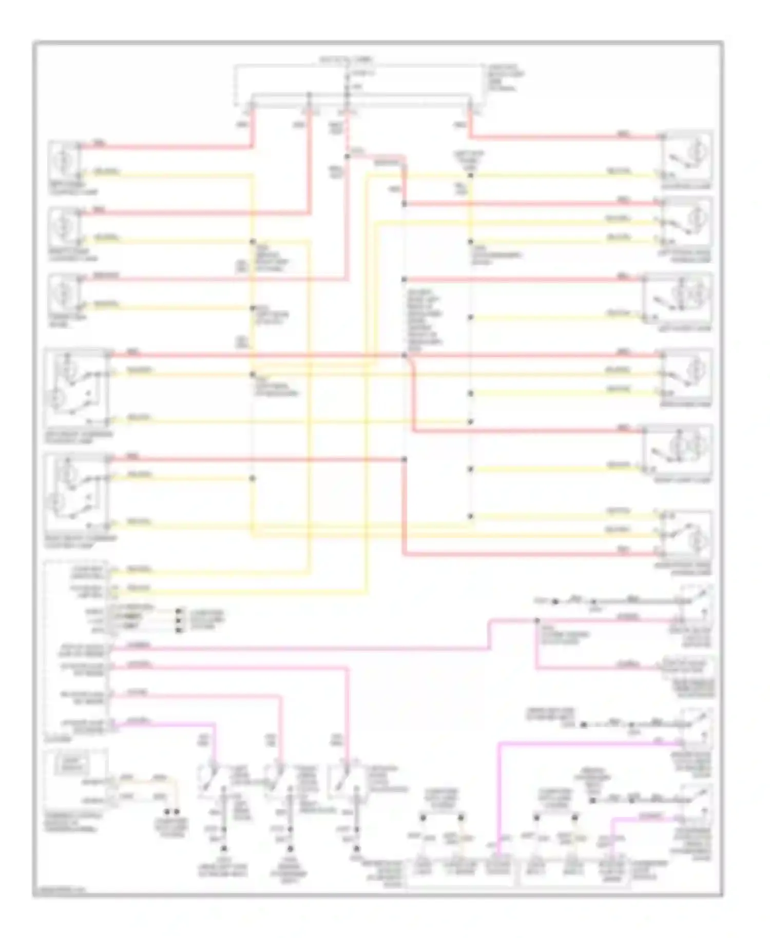 Commander Jeep I (2005-2010): Courtesy lamps circuit