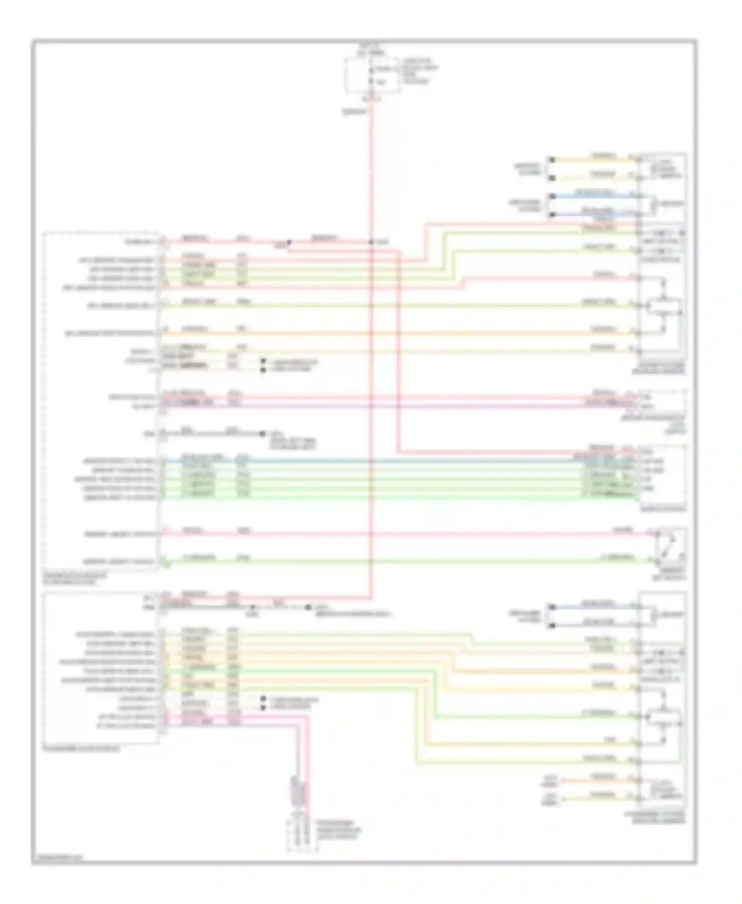 Commander Jeep I (2005-2010): Memory systems circuit (2 of 2)
