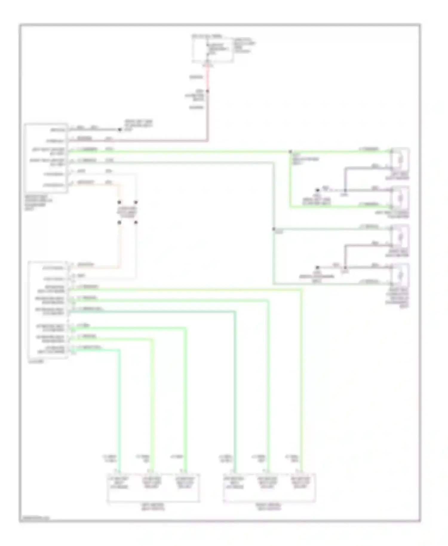 Commander Jeep I (2005-2010): Heated seats circuit