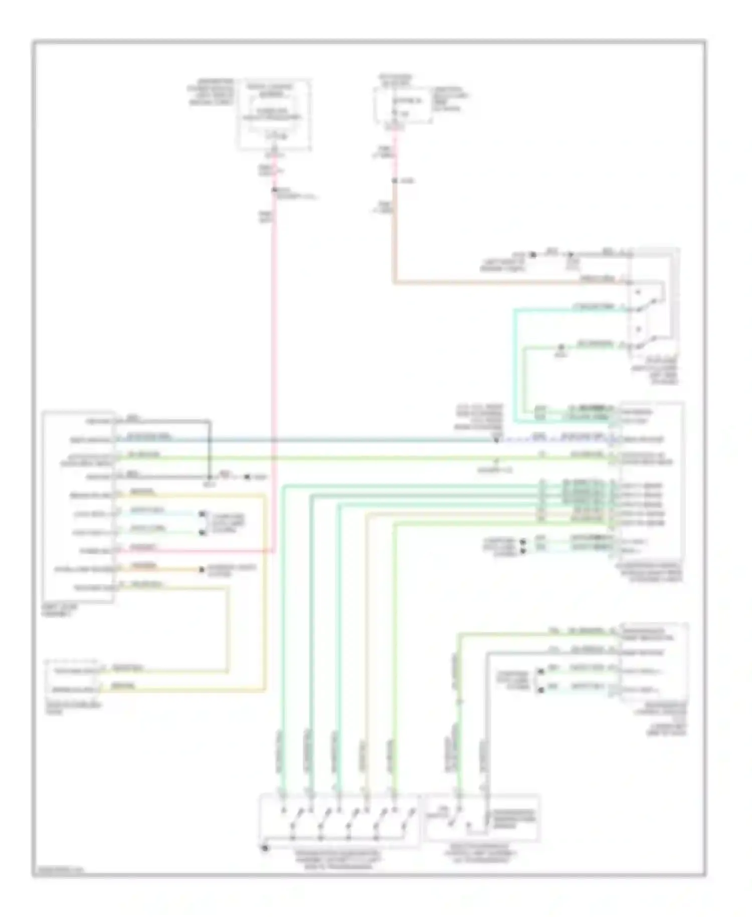 Wiring diagram 3.7l for Jeep Commander I (2005-2010) (4 of 4)