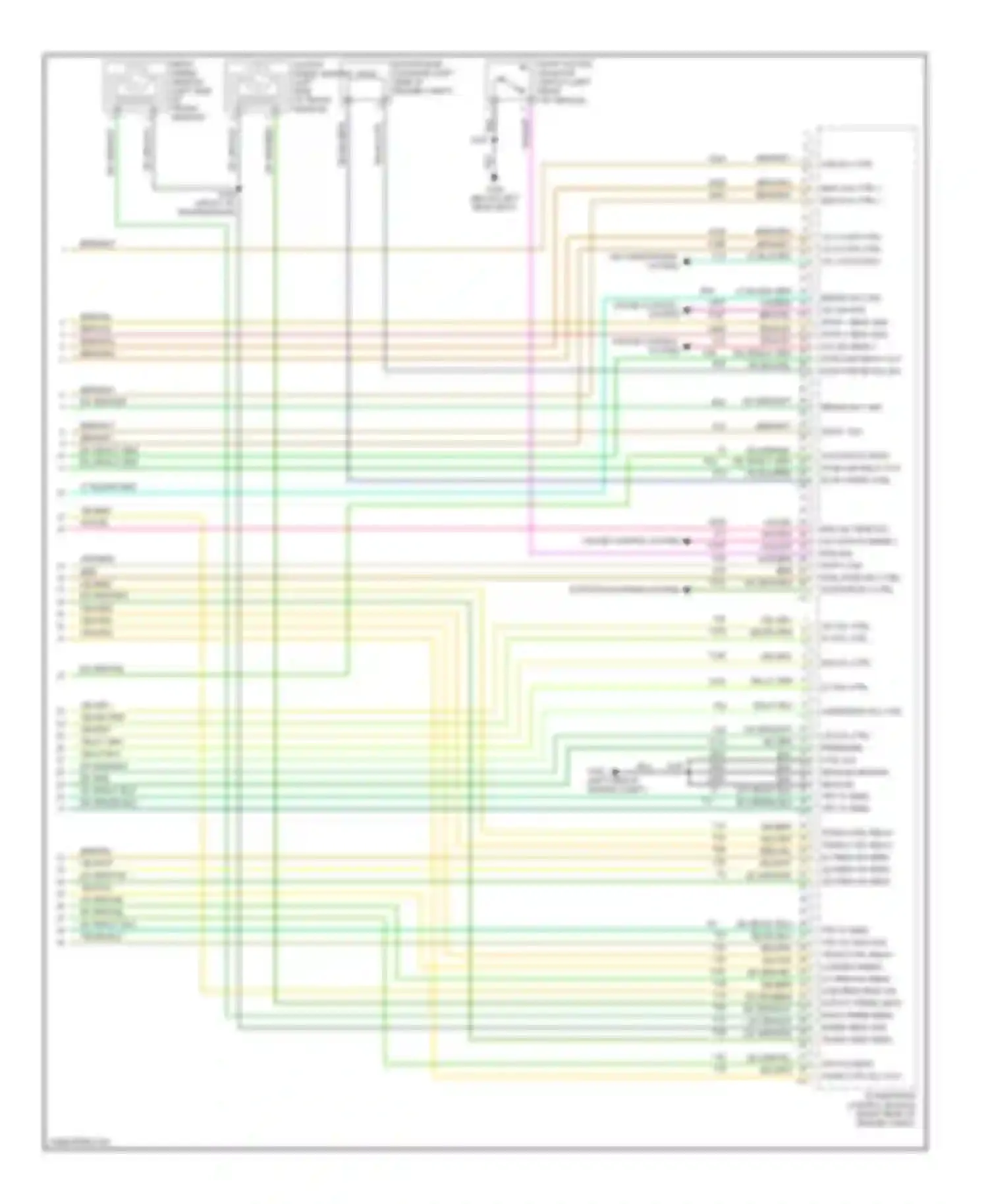Wiring diagram air conditioning system for Jeep Commander I (2005-2010) (4 of 4)