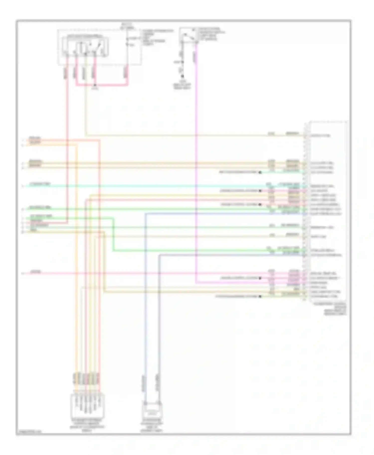 Wiring diagram apps 2 sens for Jeep Commander I (2005-2010) (1 of 2)