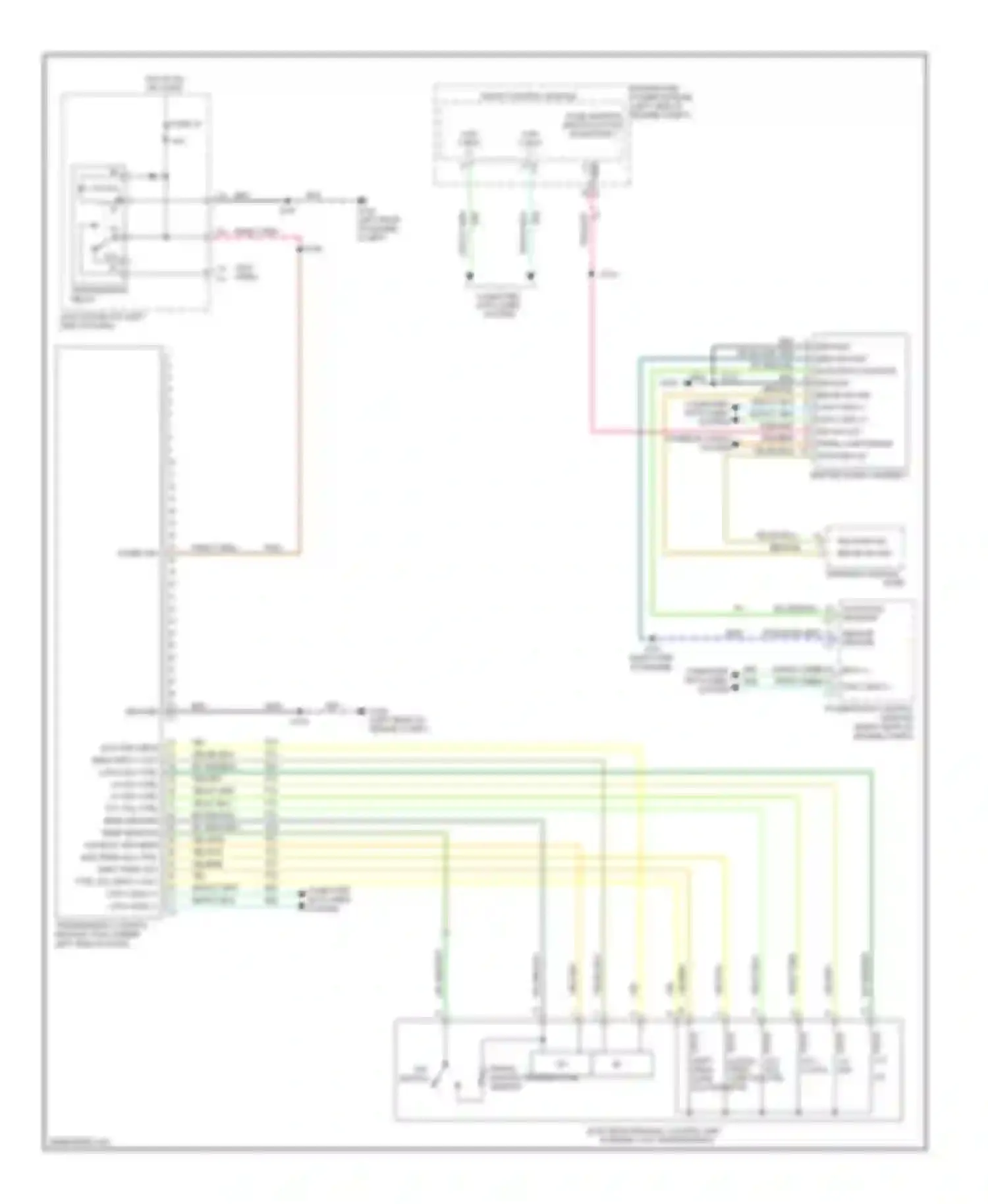 Wiring diagram dk grn/wht for Jeep Commander I (2005-2010) (21 of 29)