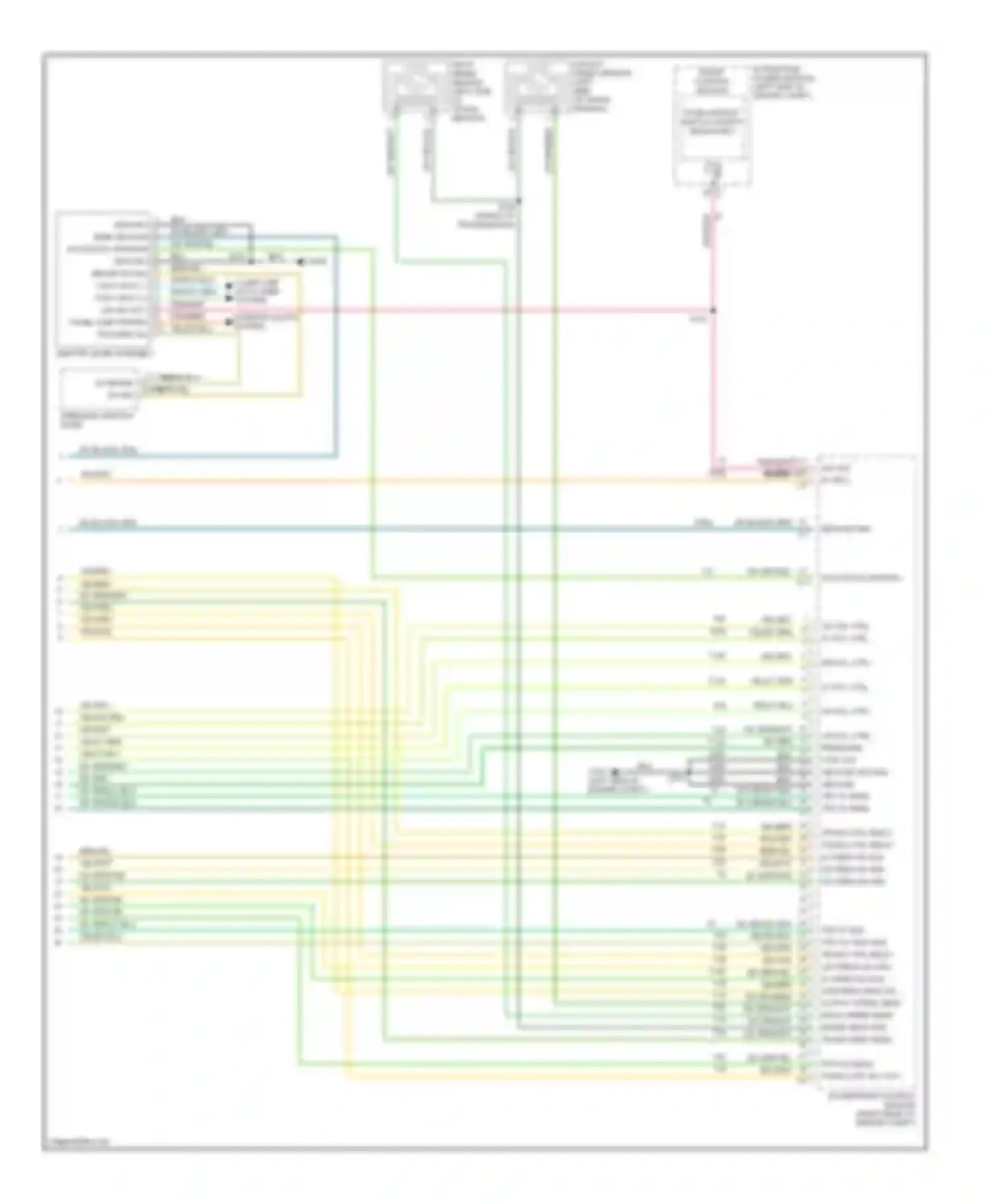 Wiring diagram front control module for Jeep Commander I (2005-2010) (12 of 19)