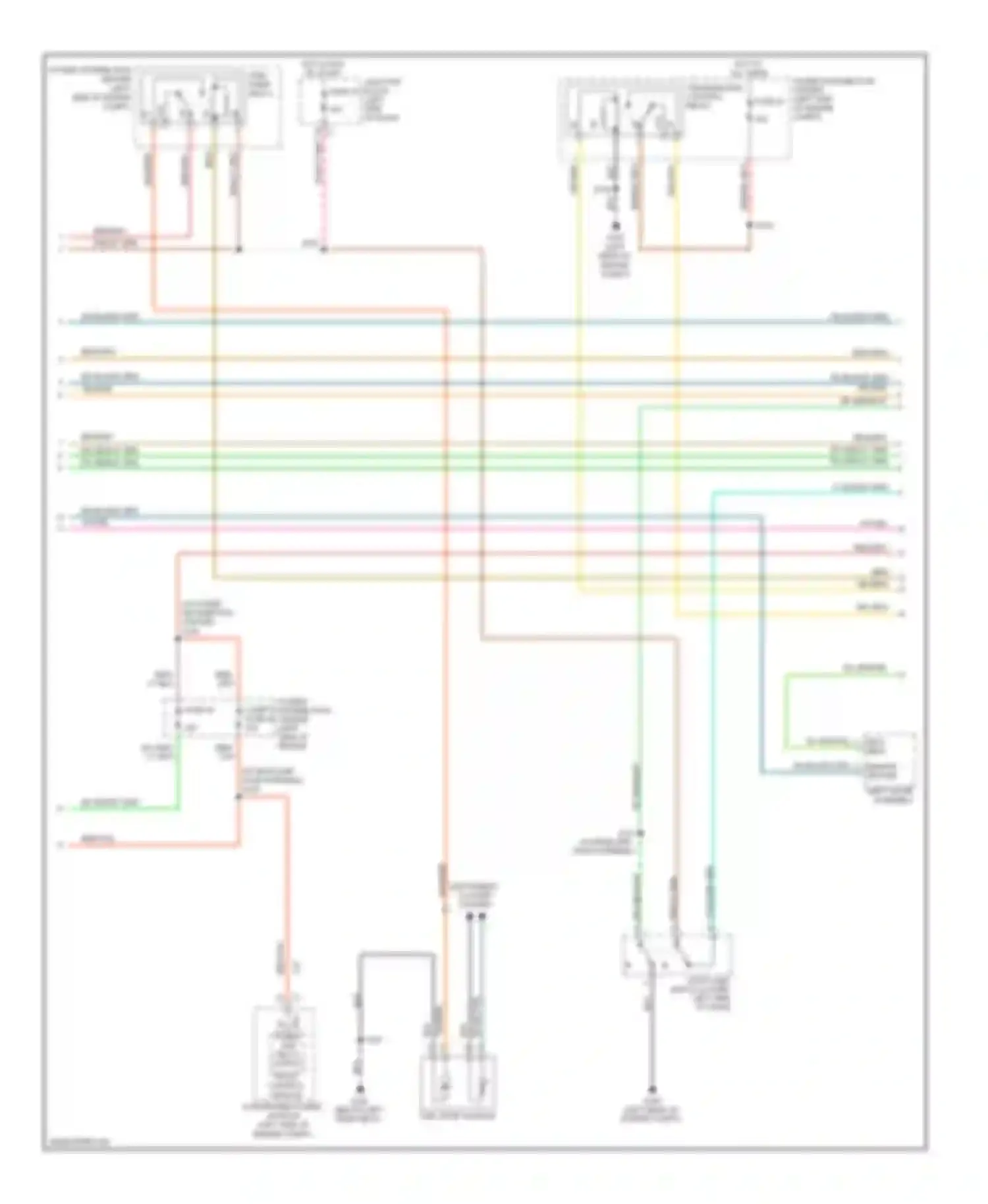 Wiring diagram fuel pump module for Jeep Commander I (2005-2010) (4 of 5)