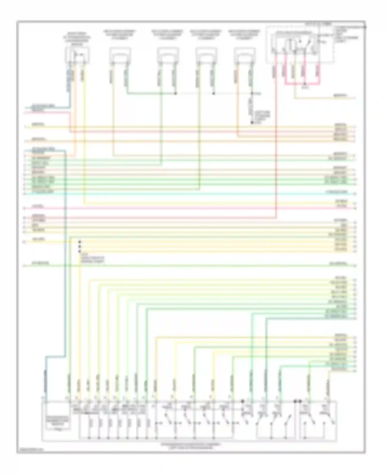 Wiring diagram red/vio for Jeep Commander I (2005-2010) (5 of 5)