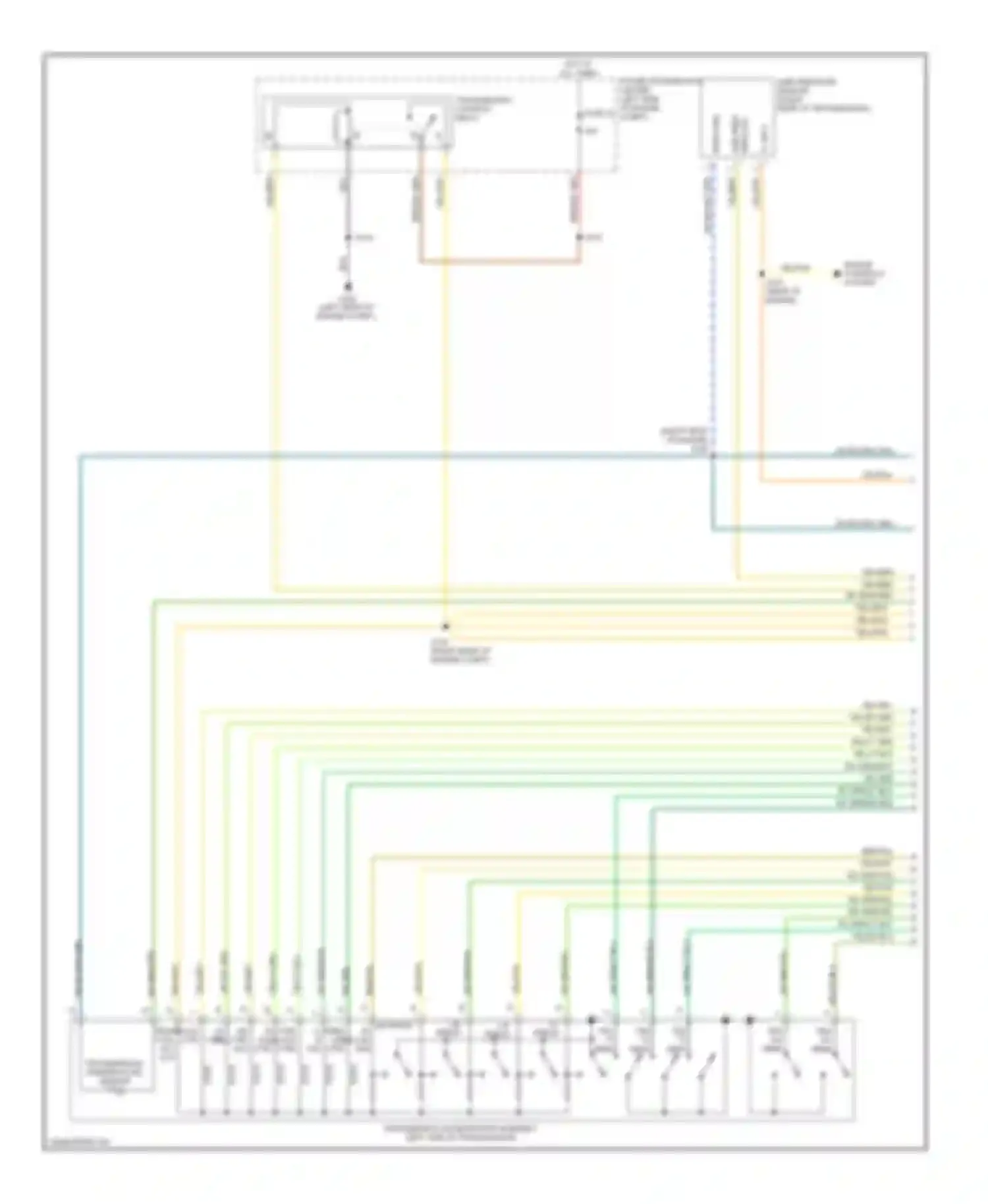 Wiring diagram trs press for Jeep Commander I (2005-2010) (1 of 2)