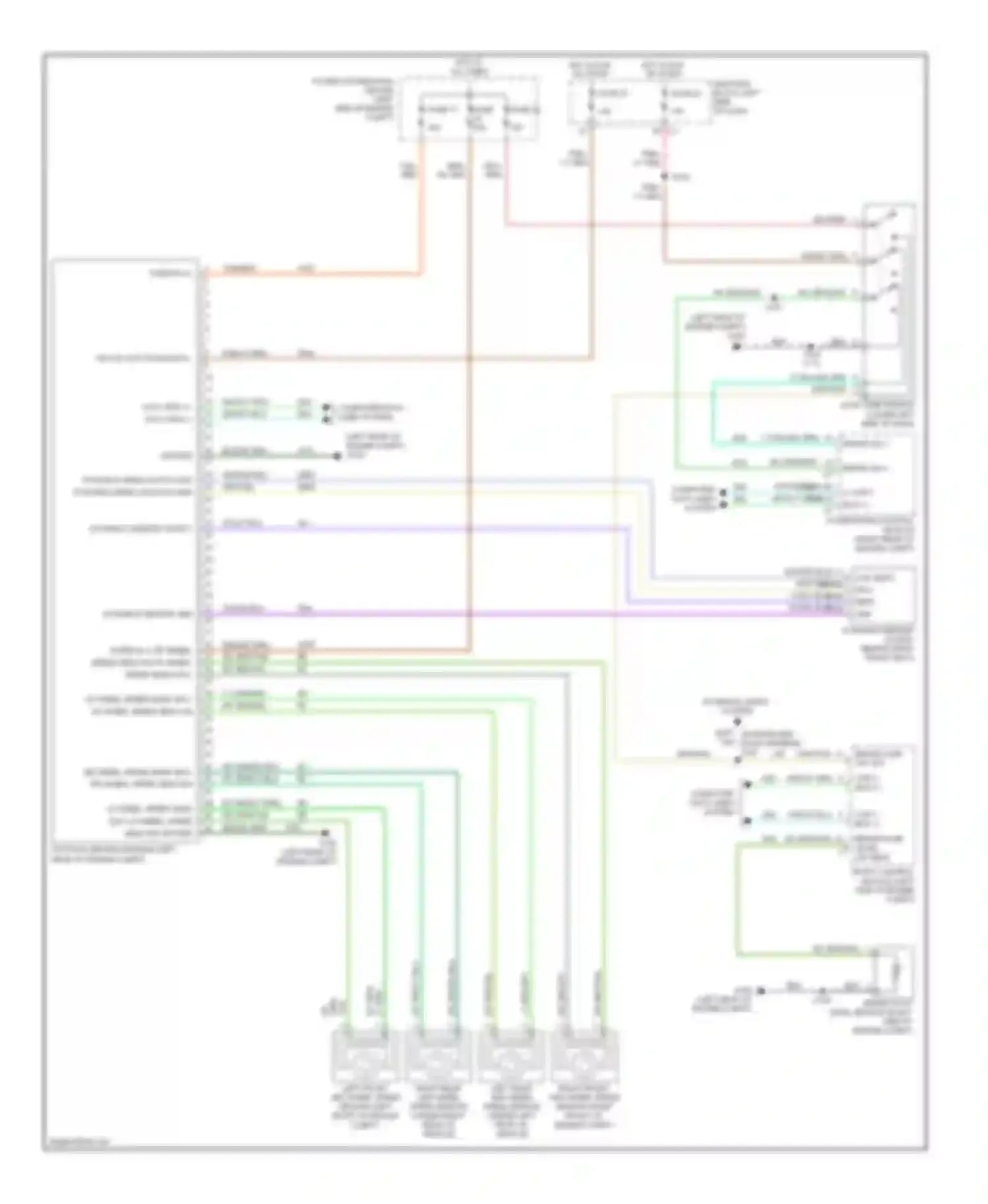 Wiring diagram wht/lt grn for Jeep Commander I (2005-2010) (1 of 27)