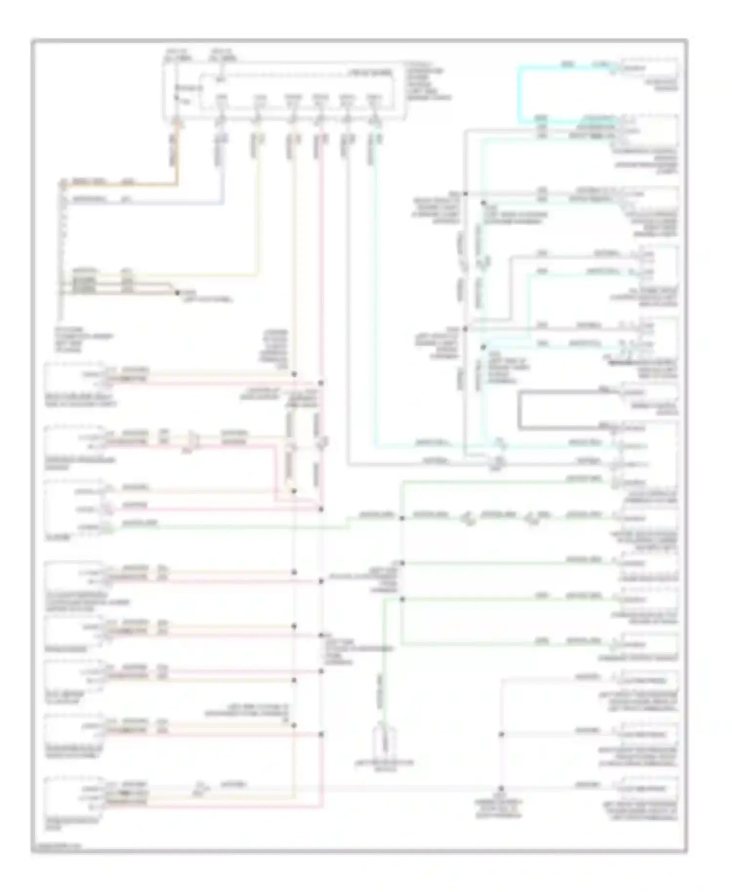 Compass Jeep I facelift 2 (2013-2016): Computer data lines circuit