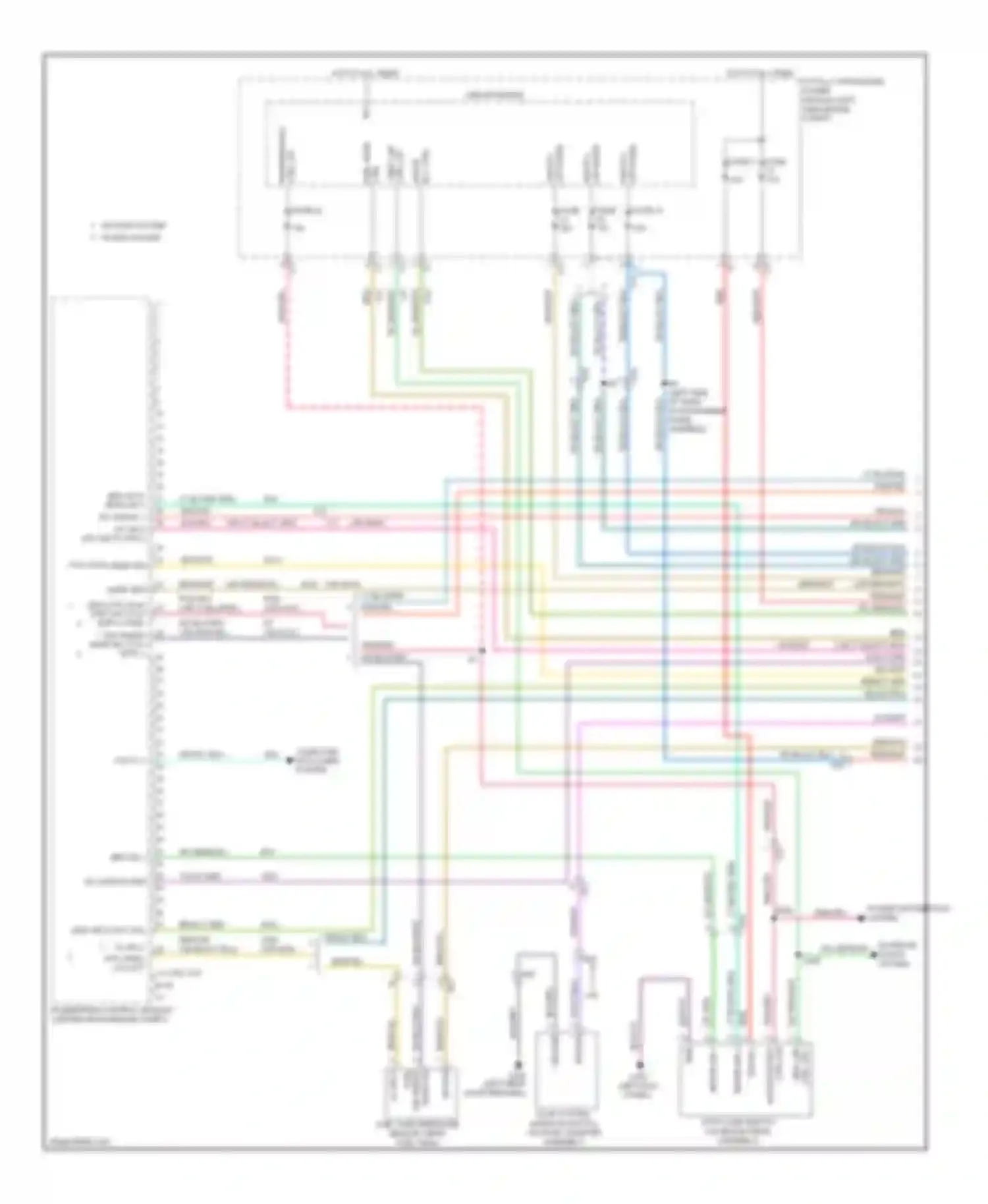 Compass Jeep I facelift 2 (2013-2016): Wiring diagram engine performance 2.4l (1 of 5)