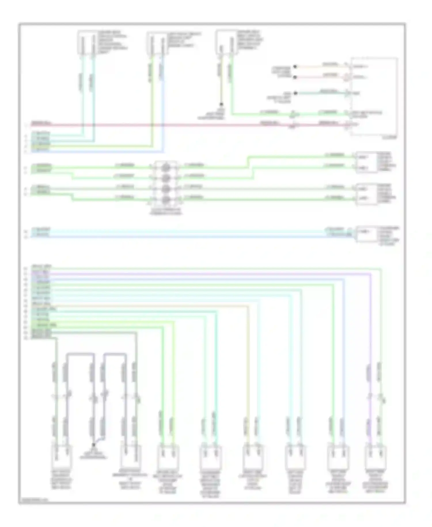 Compass Jeep I facelift 2 (2013-2016): Supplemental restraints circuit (2 of 2)