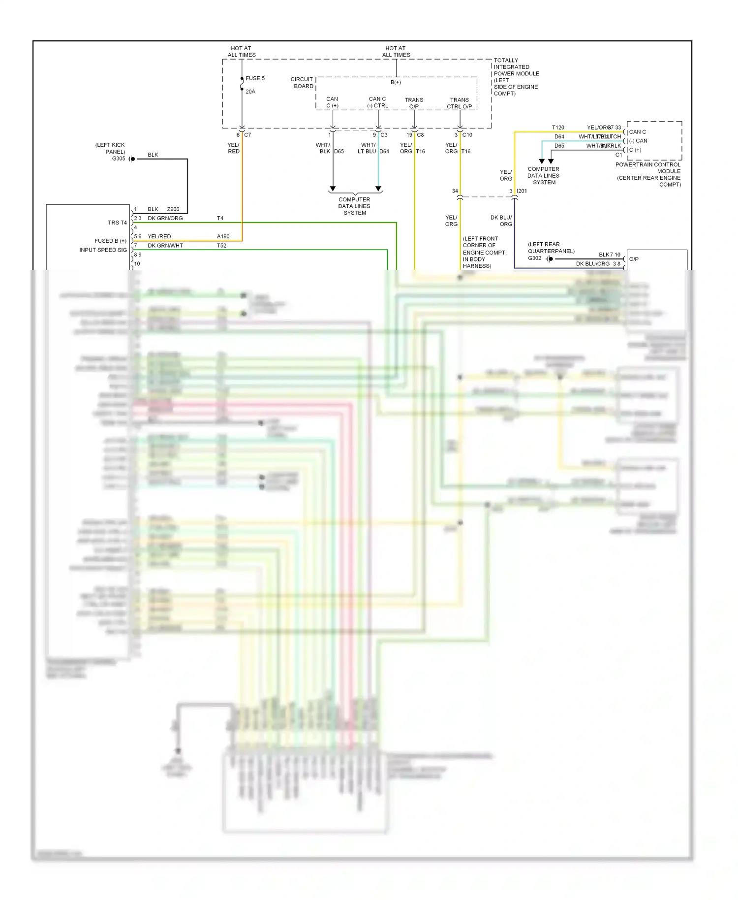 Jeep Compass I facelift 2 (2013-2016) b(+) wiring diagram  (11 of 21)