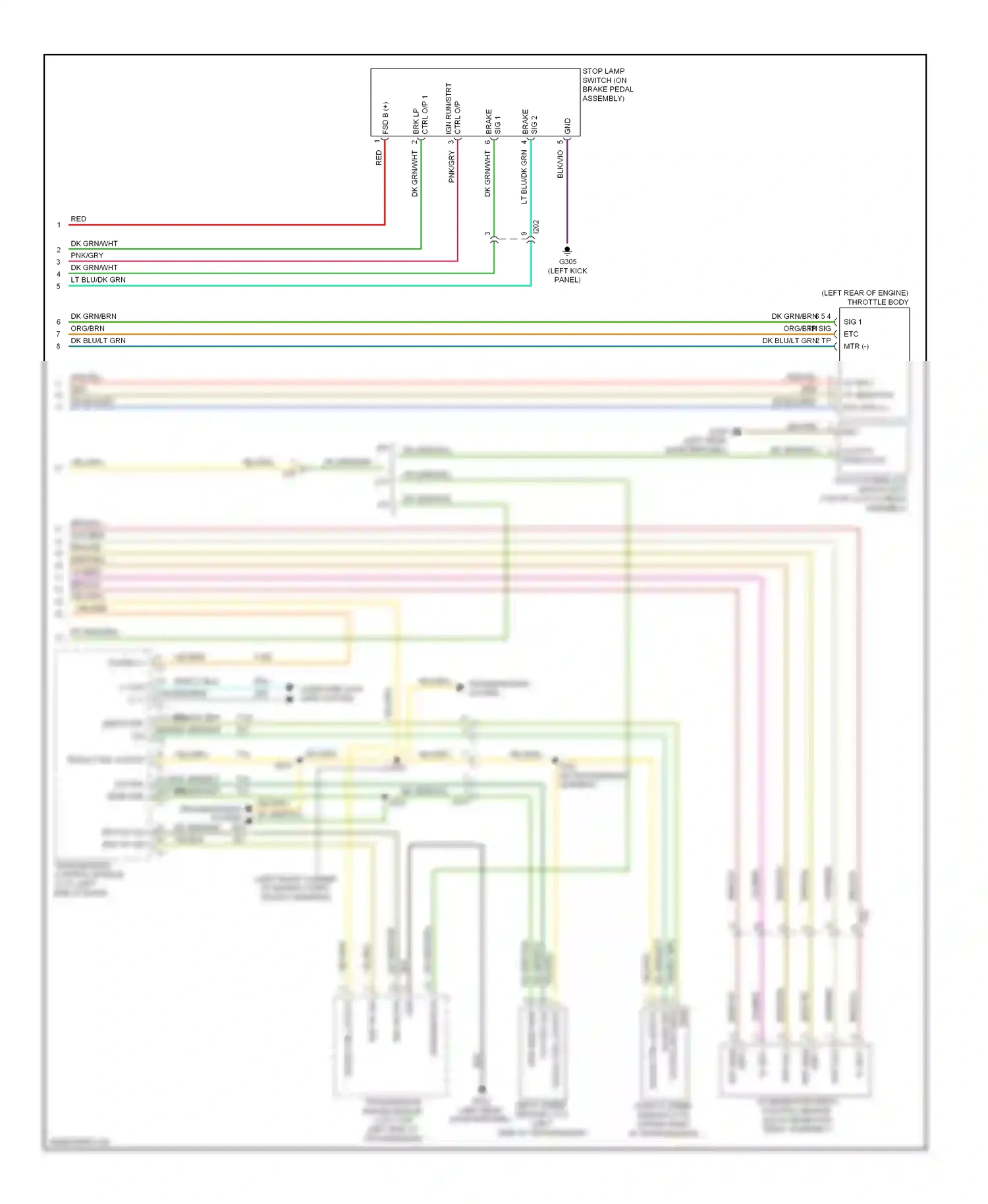 Jeep Compass I facelift 2 (2013-2016) computer data lines system wiring diagram  (10 of 50)