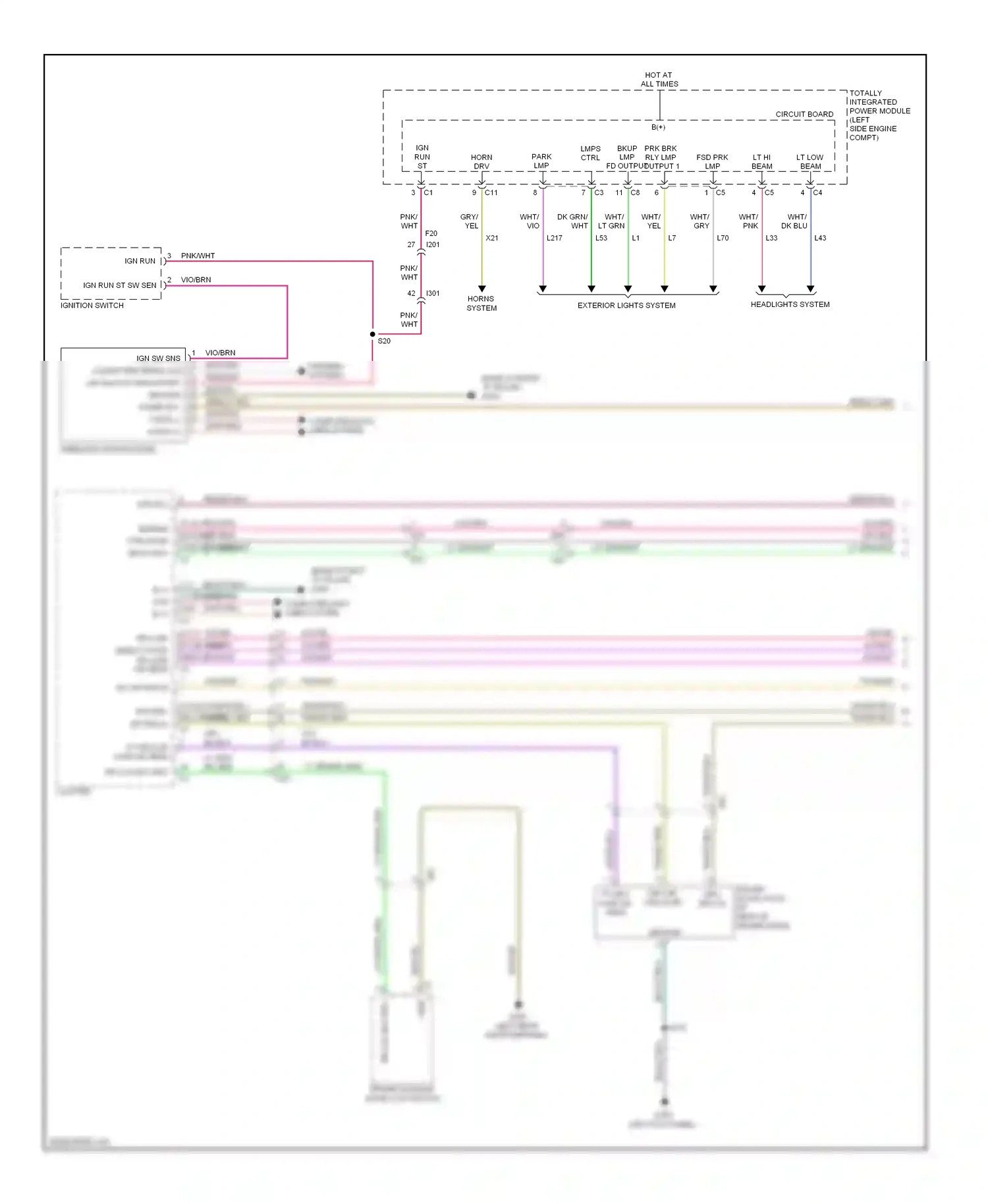 Jeep Compass I facelift 2 (2013-2016) red/dk blu wiring diagram  (2 of 16)