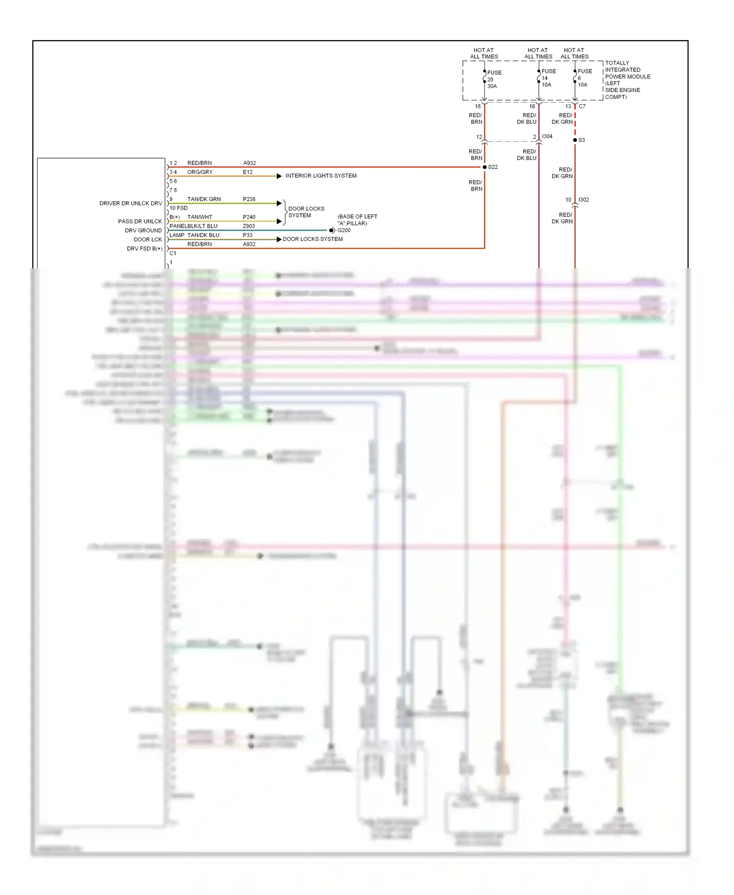 Jeep Compass I facelift 2 (2013-2016) red/dk blu wiring diagram  (5 of 16)