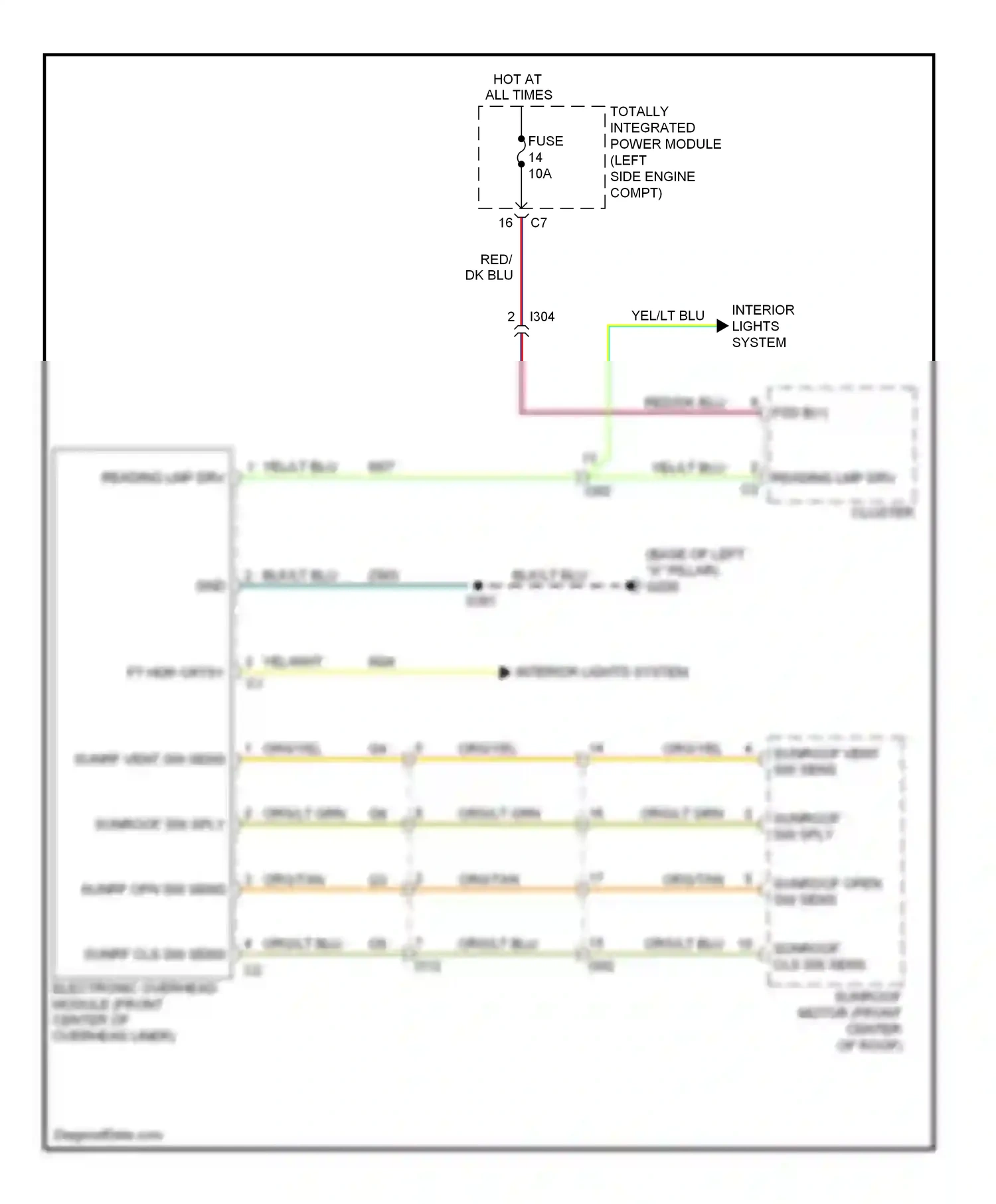 Jeep Compass I facelift 2 (2013-2016) red/dk blu wiring diagram  (7 of 16)