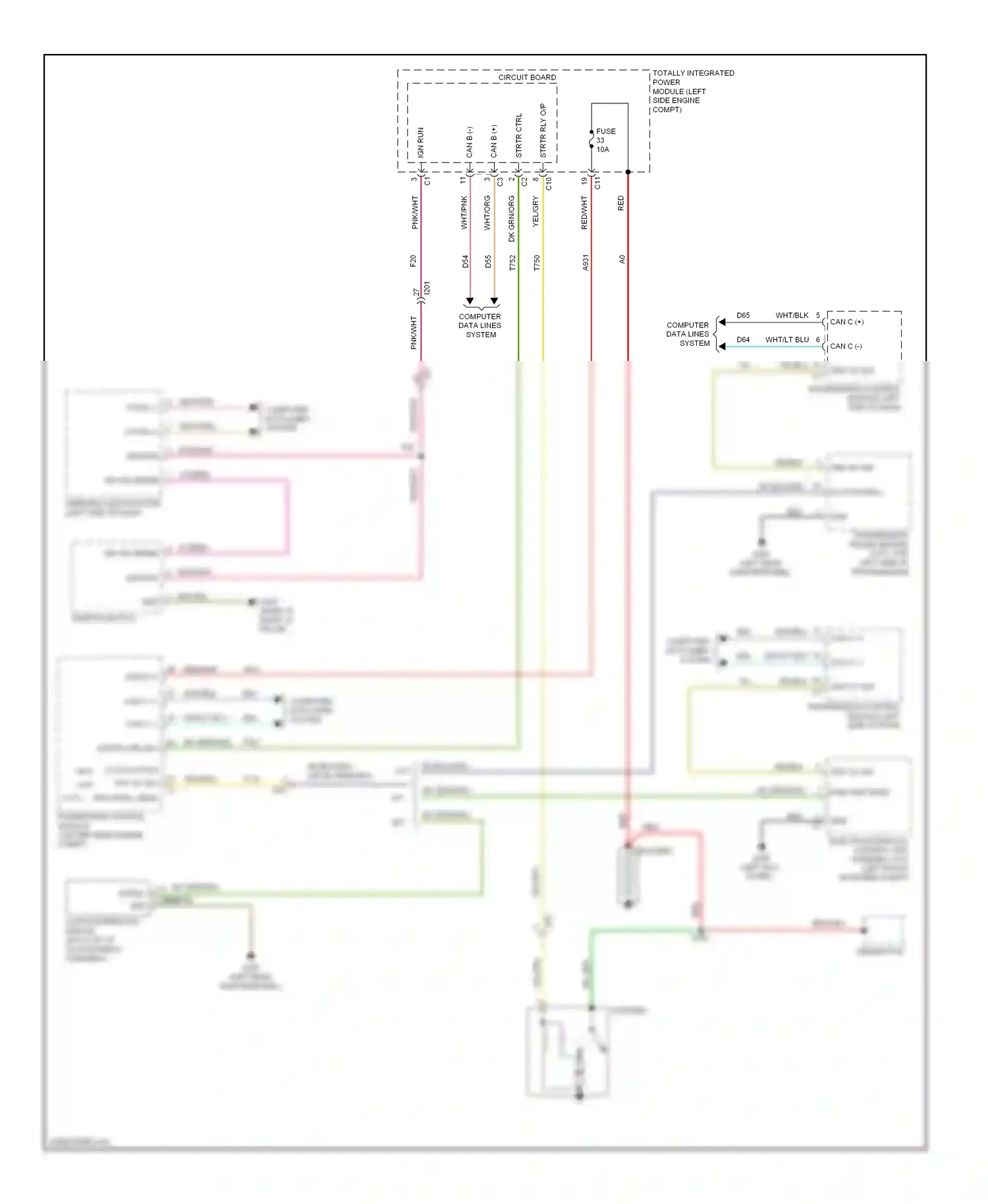 Jeep Compass I facelift 2 (2013-2016) strtr ctrl wiring diagram  (1 of 1)