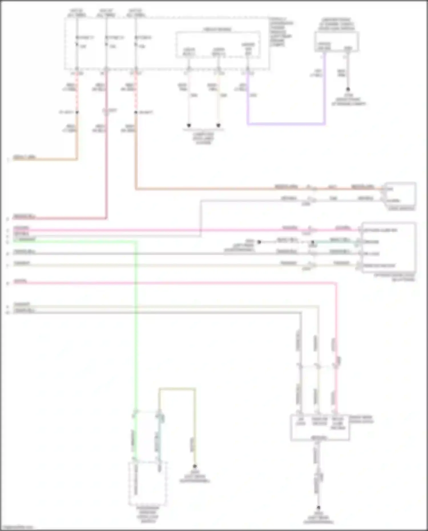 Compass Jeep I facelift (2010-2013): Anti-theft circuit (2 of 2)