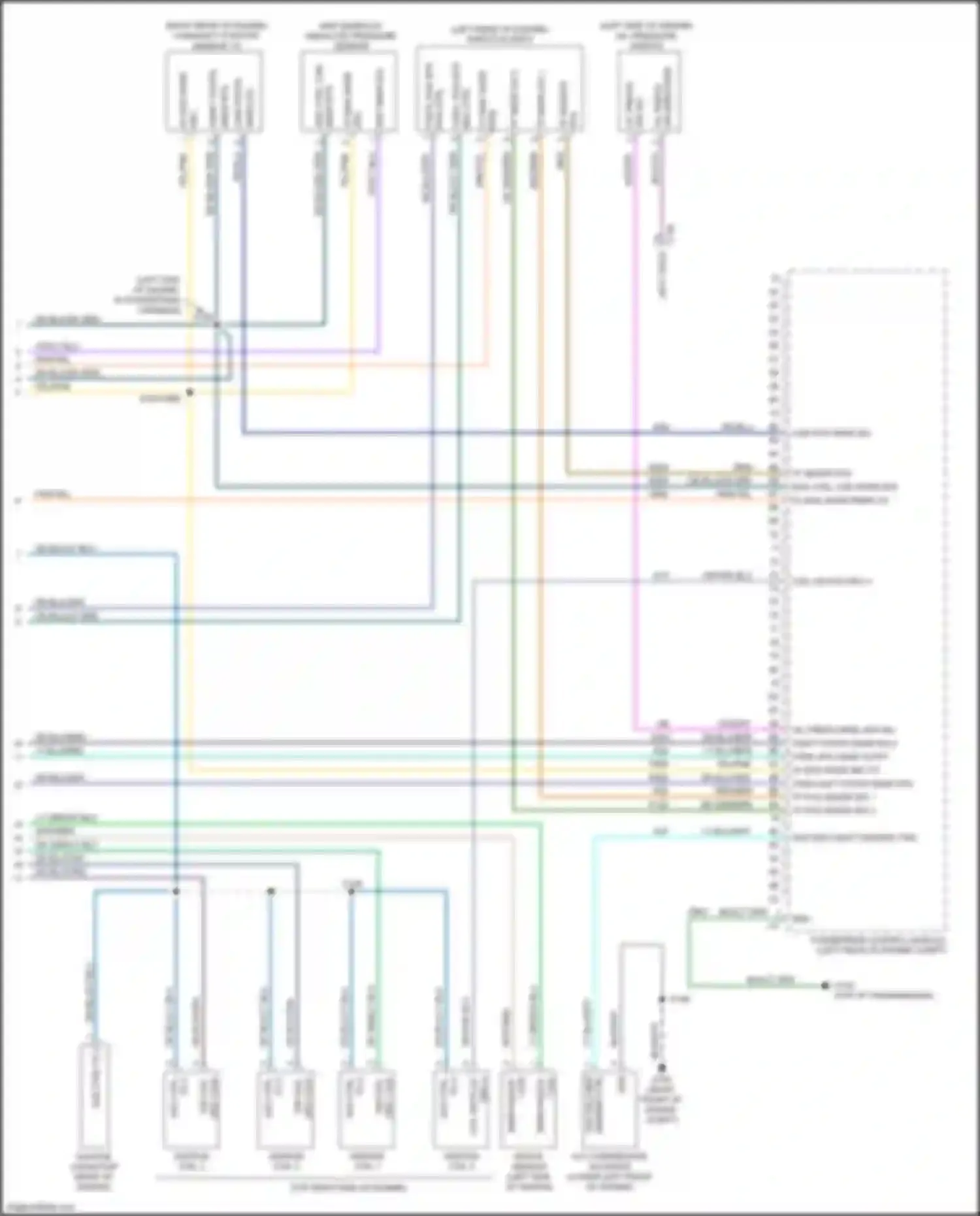 Compass Jeep I facelift (2010-2013): Wiring diagram engine performance 2.0l (5 of 5)