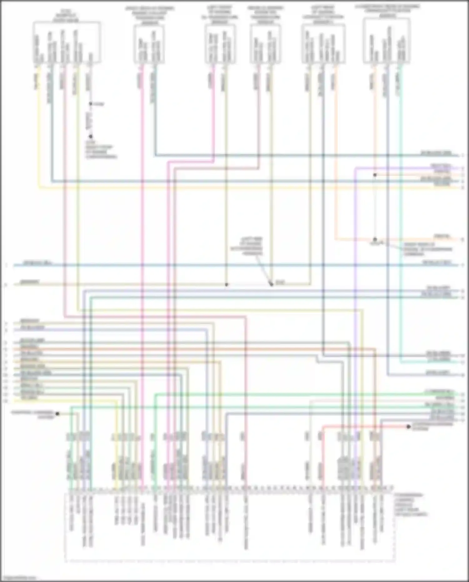 Compass Jeep I facelift (2010-2013): Wiring diagram engine performance 2.4l (4 of 5)