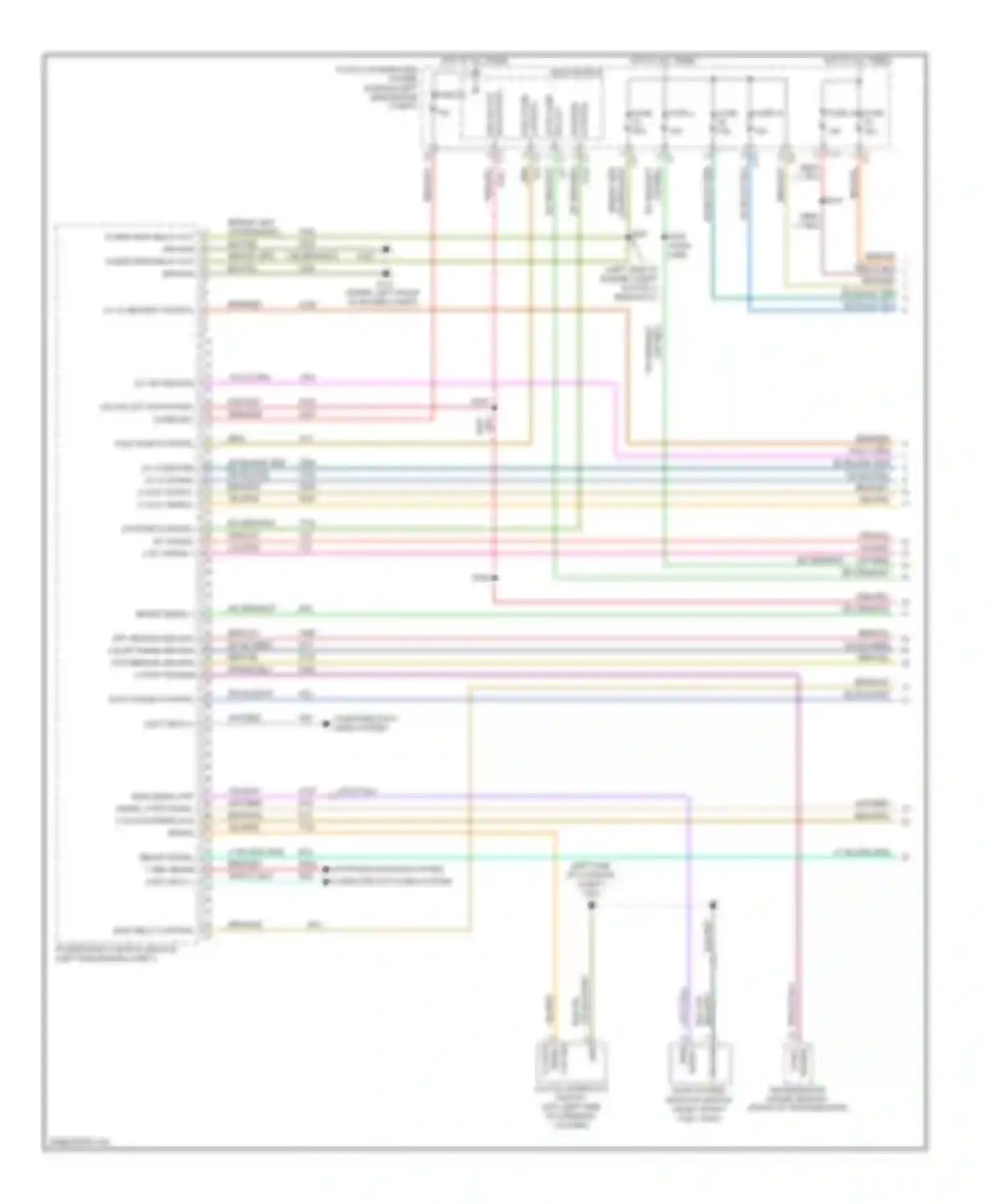 Compass Jeep I (2006-2010): Wiring diagram engine performance 2.4l (1 of 5)