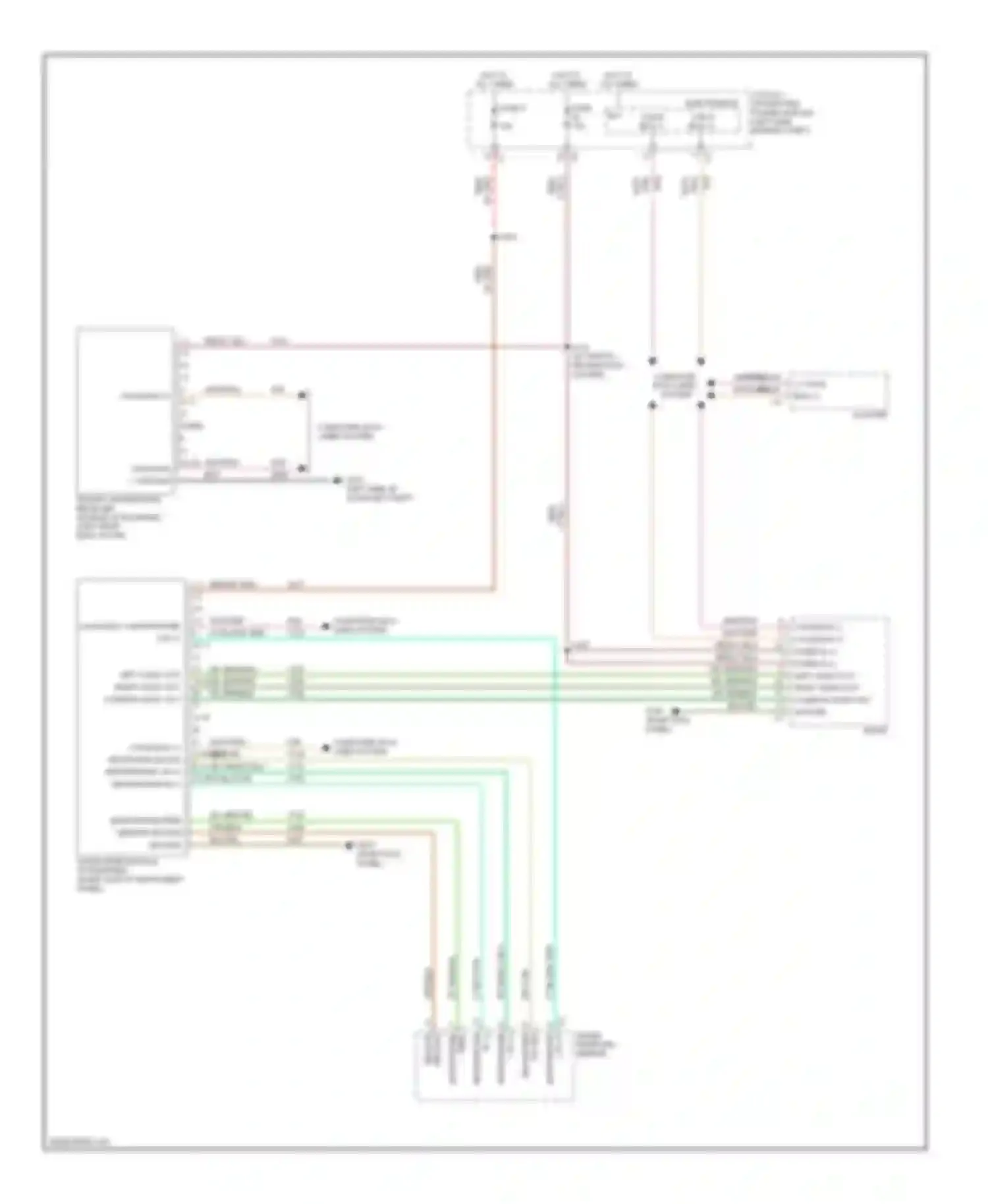 Compass Jeep I (2006-2010): Navigation circuit