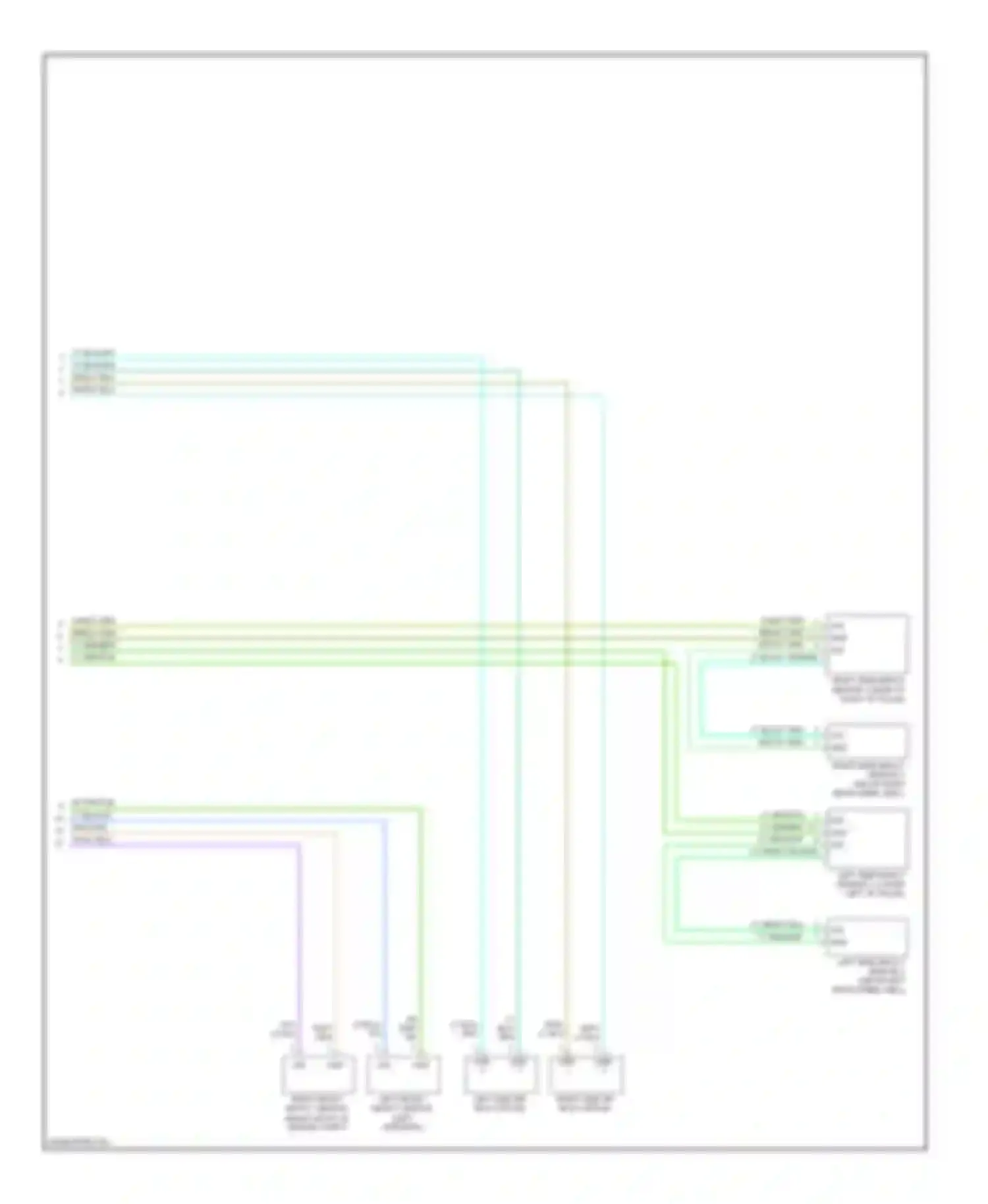 Compass Jeep I (2006-2010): Supplemental restraints circuit (2 of 2)