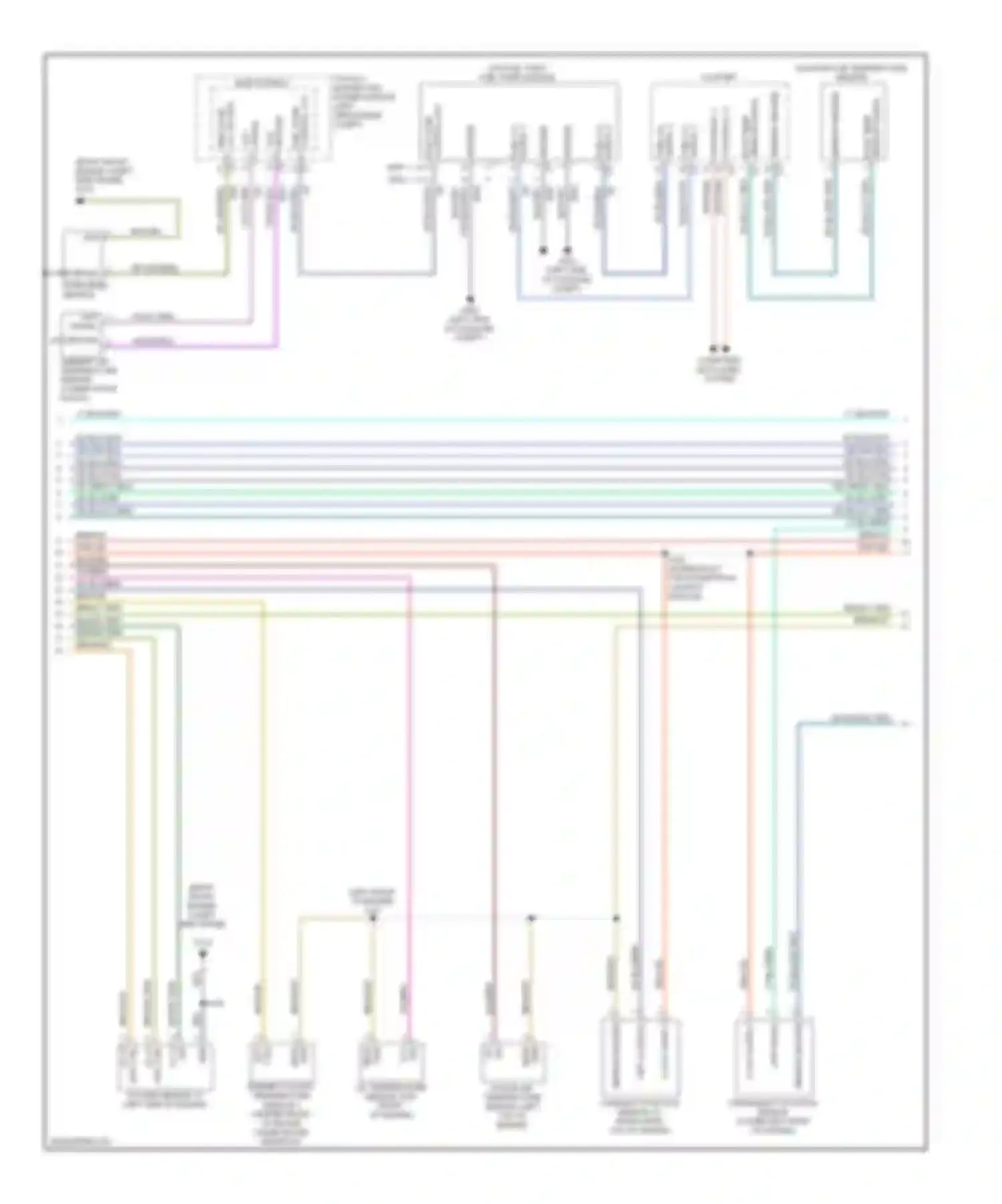 Wiring diagram cmp 1/2 signal for Jeep Compass I (2006-2010) (2 of 4)