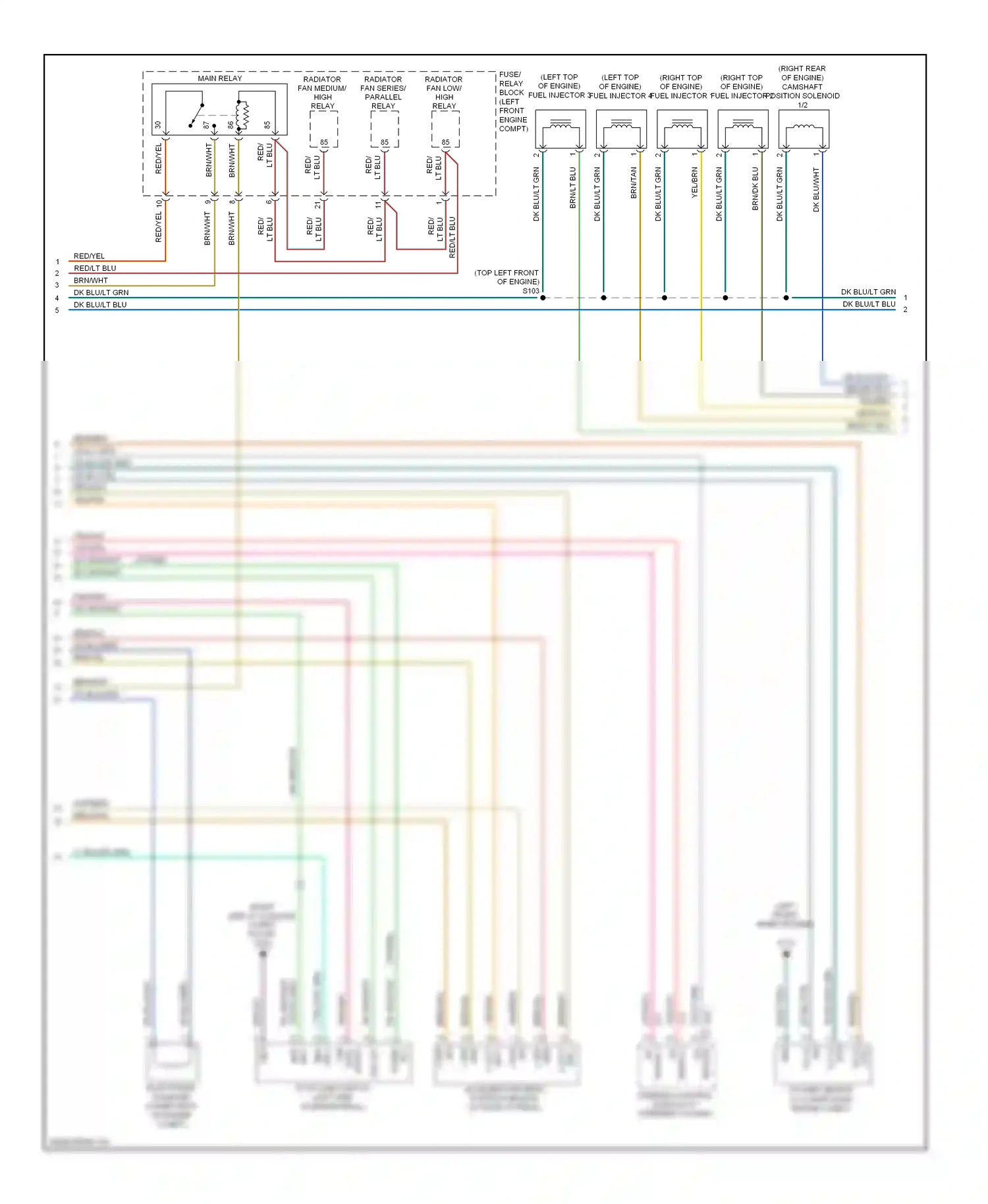 Jeep Compass I (2006-2010) steering control module (at steering column) wiring diagram  (9 of 12)