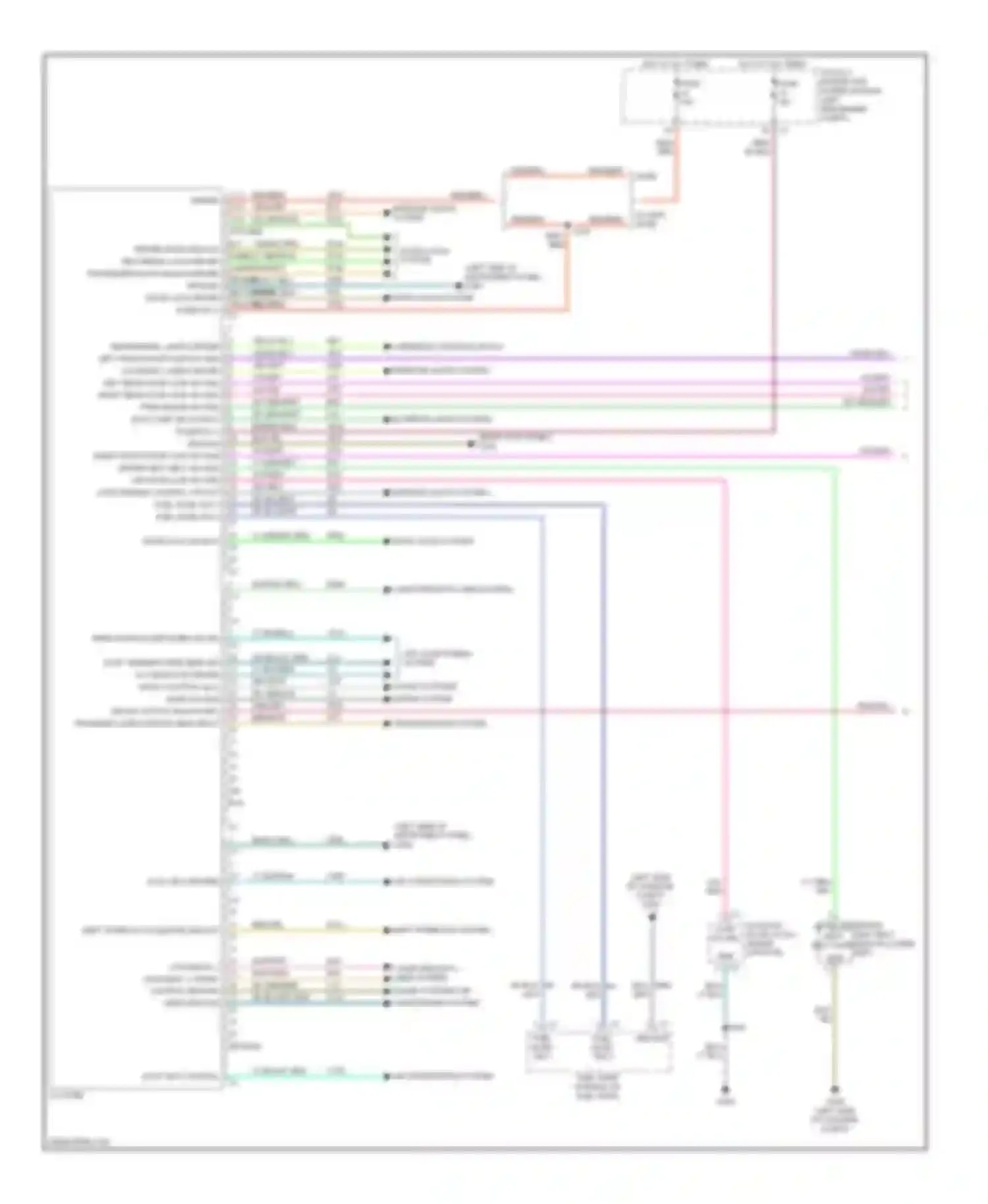Wiring diagram wht/org for Jeep Compass I (2006-2010) (12 of 25)