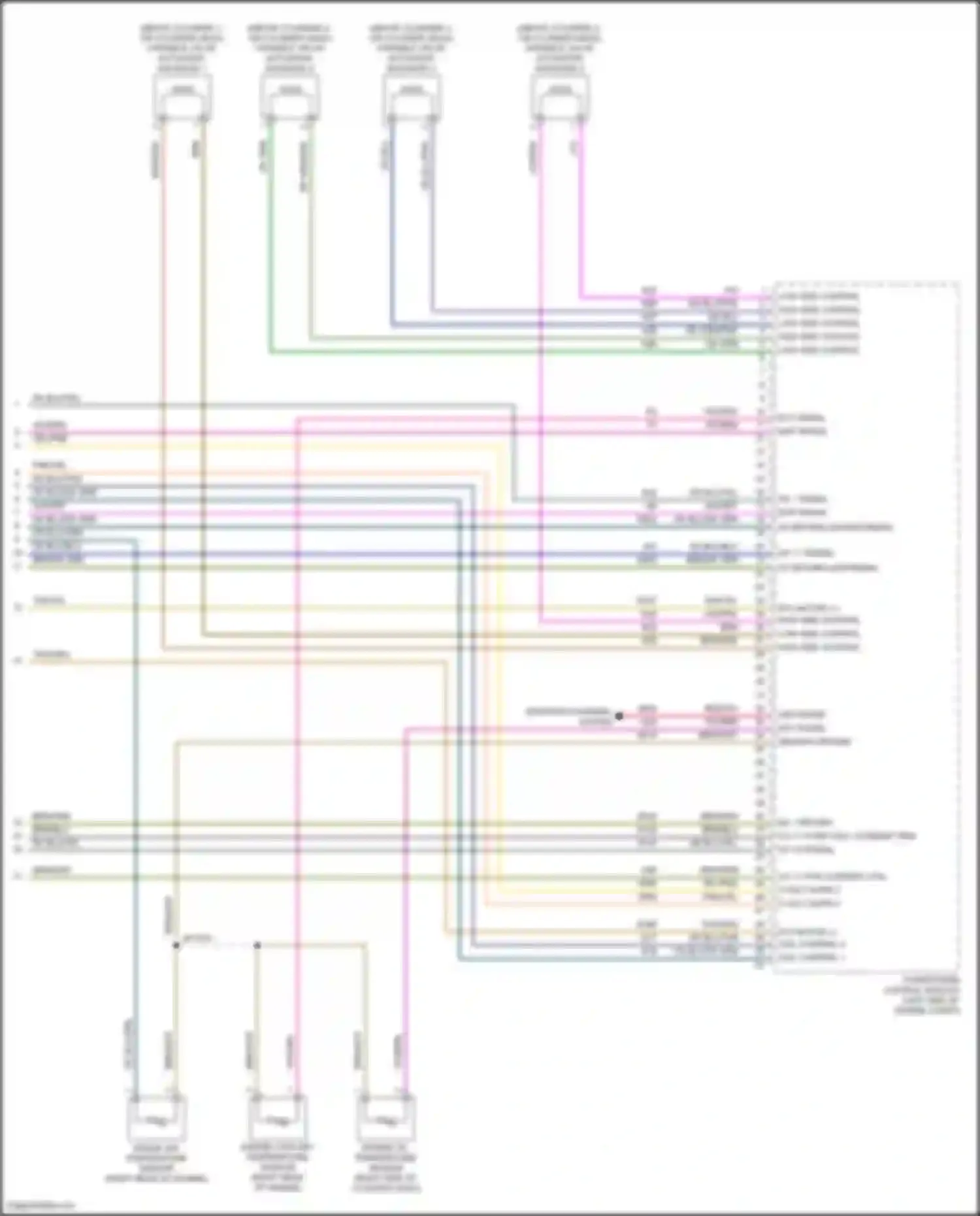 Compass Jeep II facelift (2020-2024): Wiring diagram engine performance 2.4l (6 of 6)