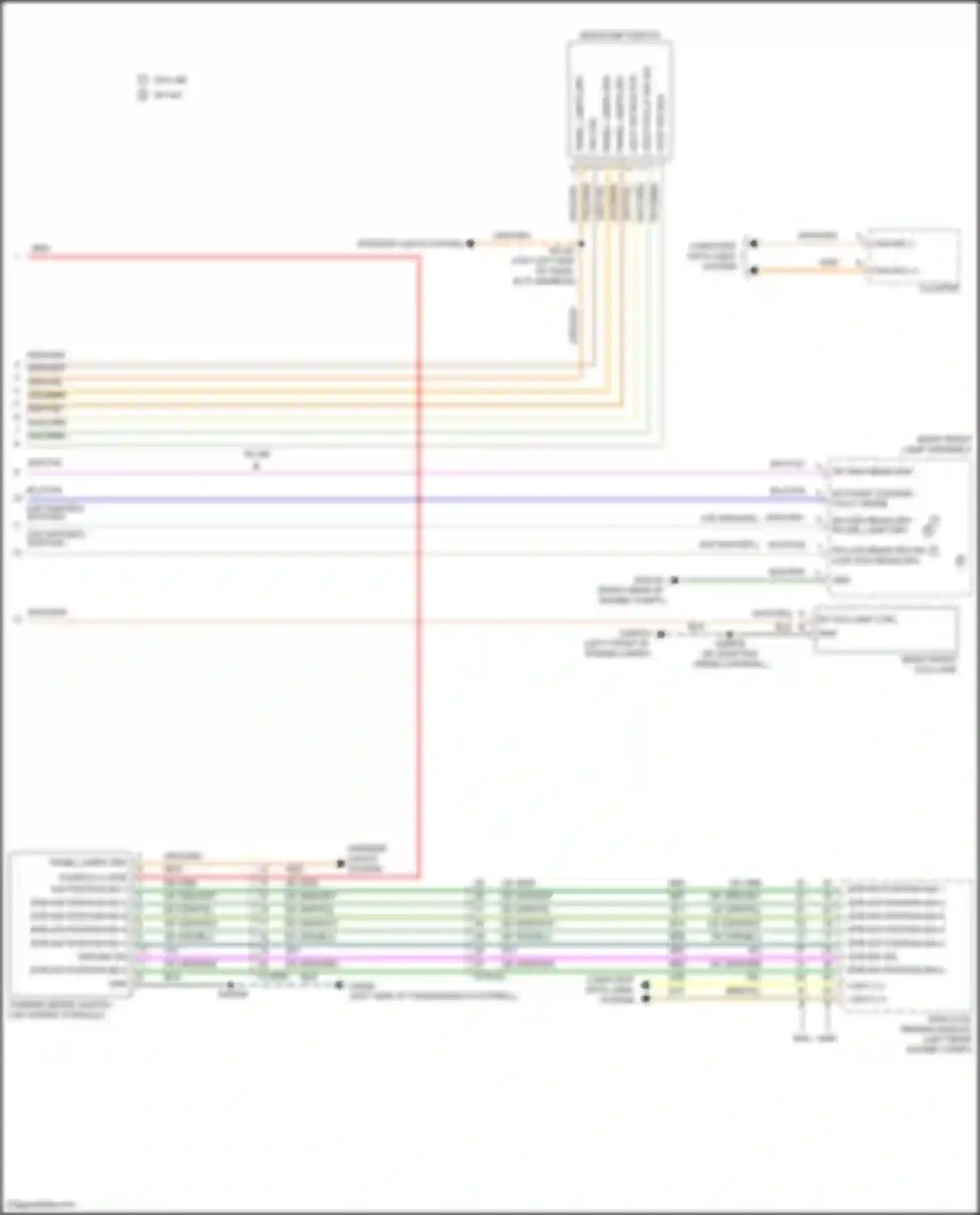 Compass Jeep II facelift (2020-2024): Headlights circuit, base (2 of 2)